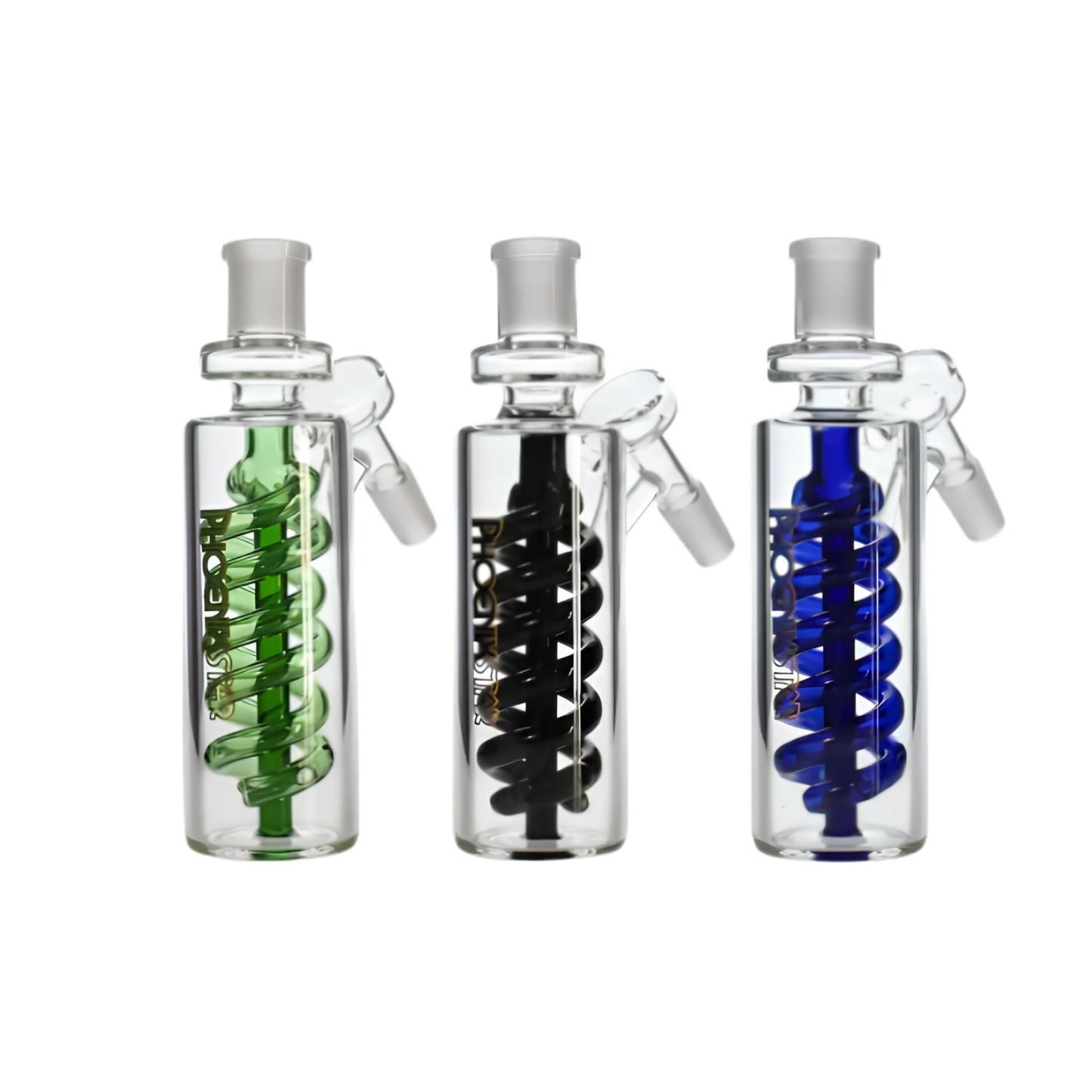 PERCOLATOR | PHOENIX TWISTY PERCOLATOR ASH CATCHER 14MM 45 DEGREE