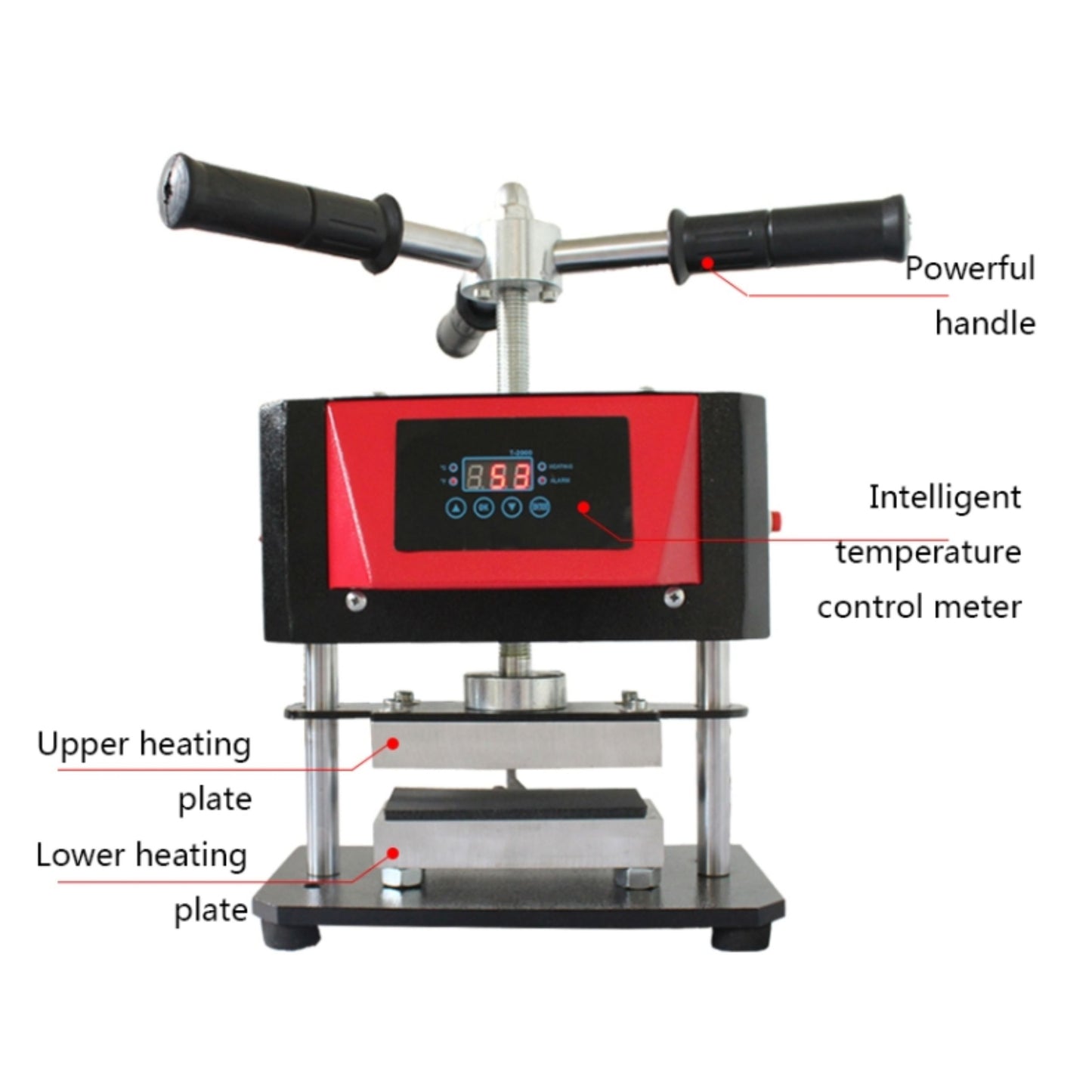 EXTRACTION TOOLS | 1 - 2 TON ROSIN HEAT PRESS MACHINE - AP 1907