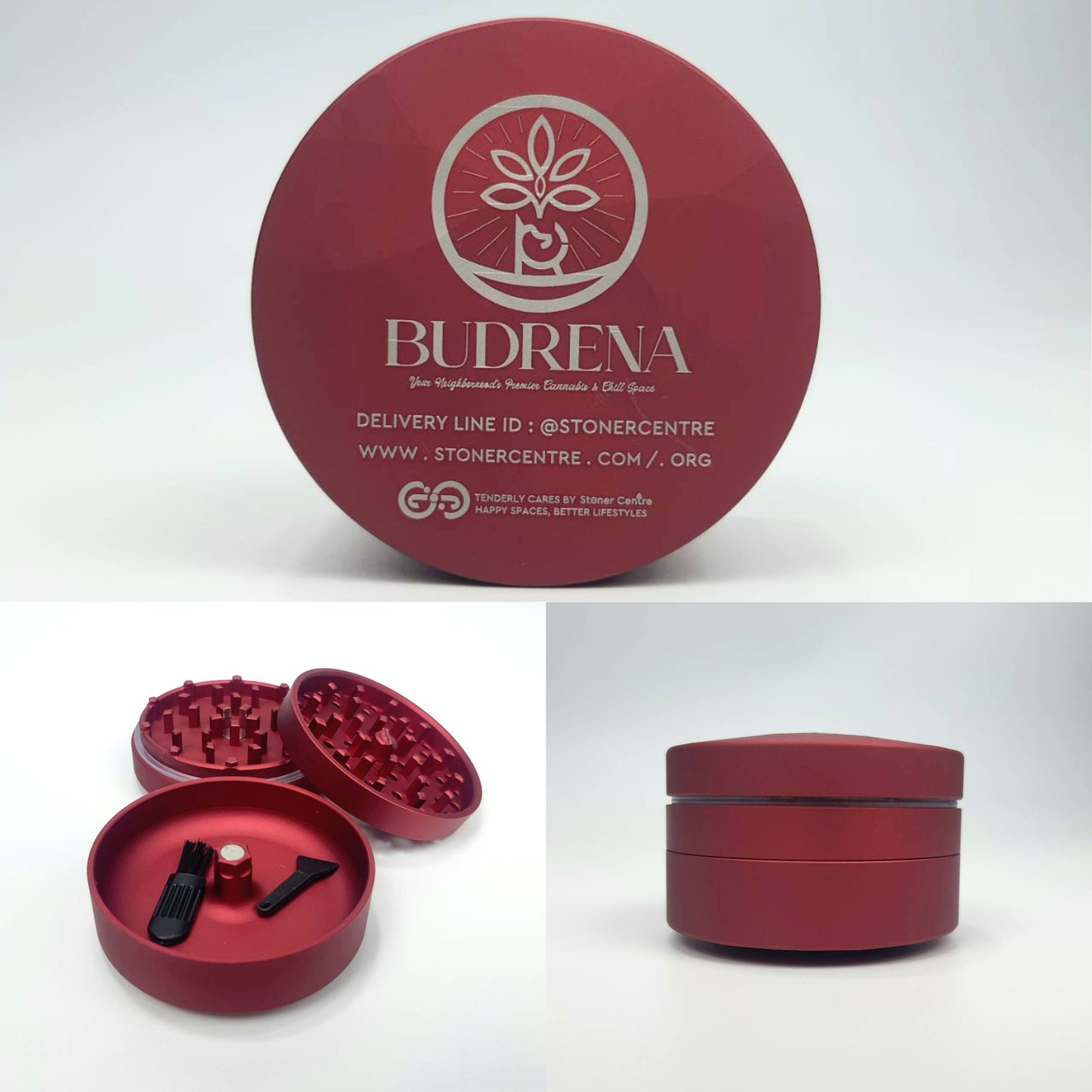 GRINDER | BUDRENA GRINDER 3 LAYERS 70 MM
