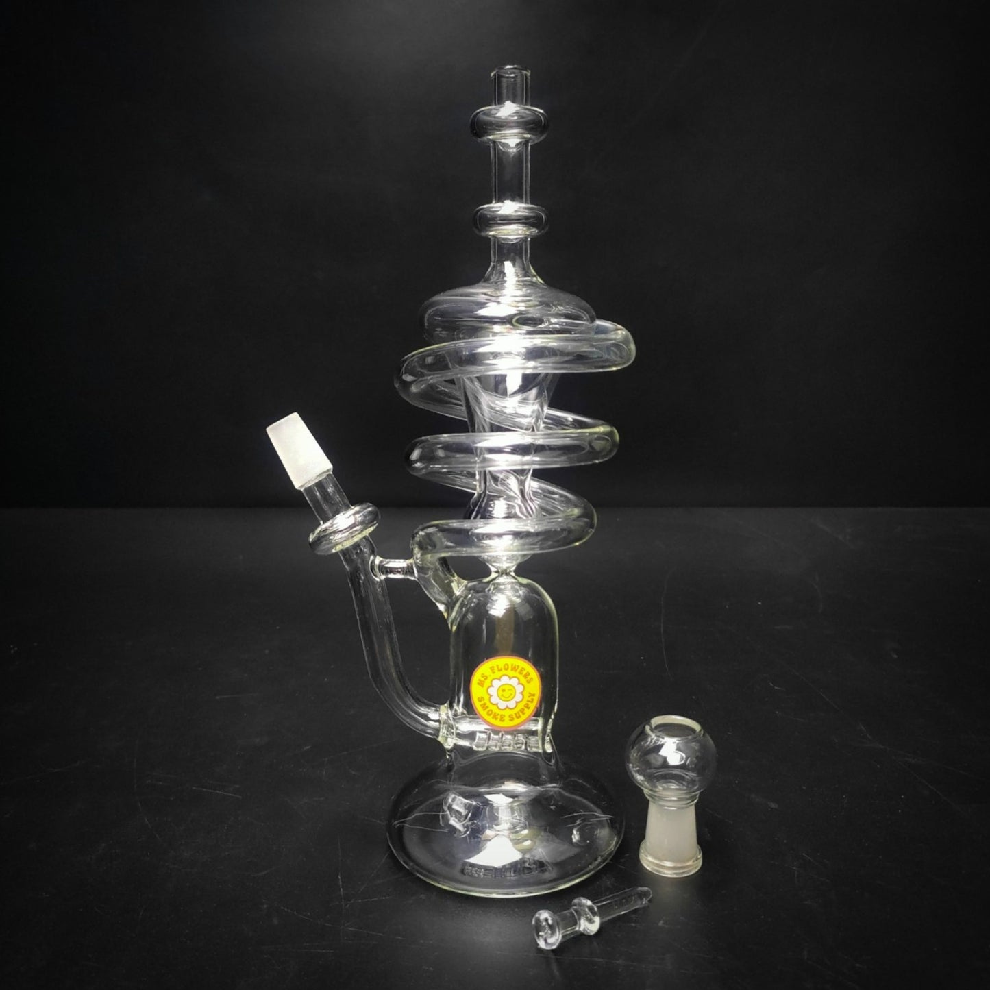 GLASS BONG | MS.FLOWERS GLASS HOOKAH 10.5 INCH