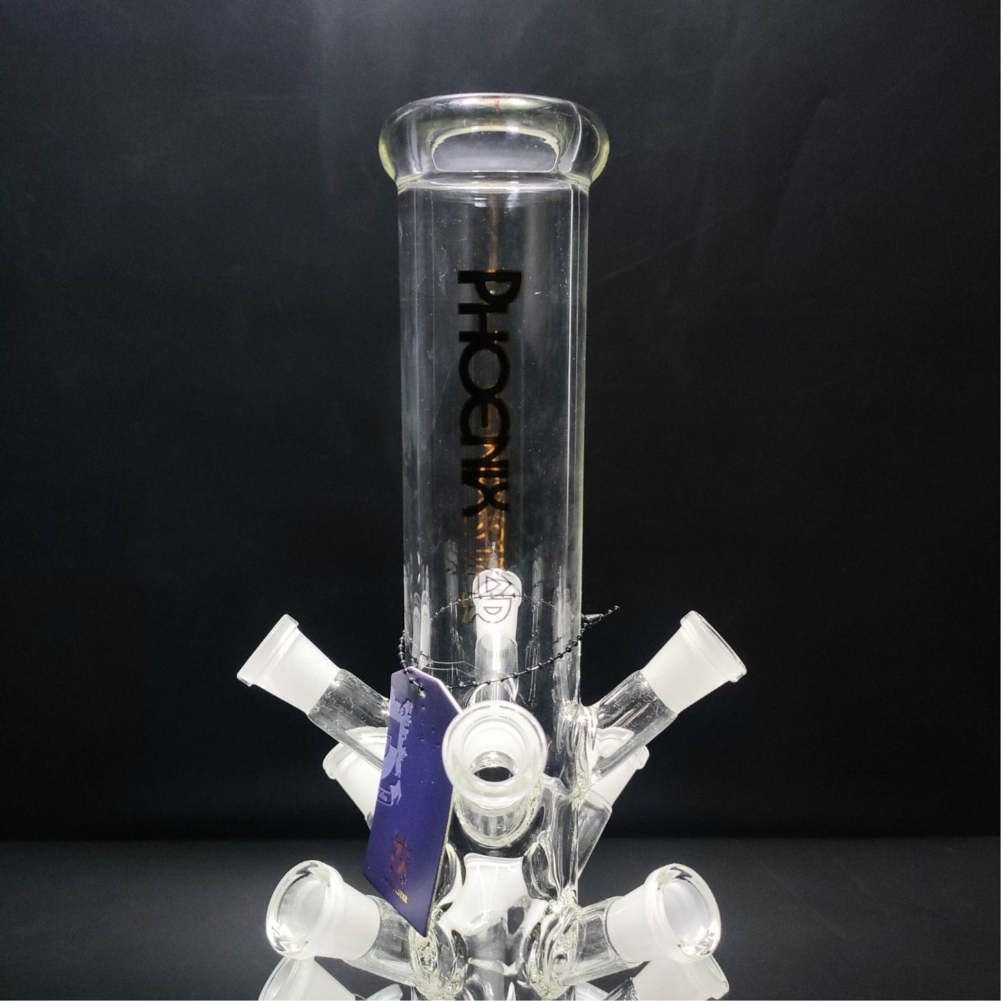 Glass Bong | Phoenix Phoenix 20 Bowls Display Mix 14&amp;18mm Joint 19" Height