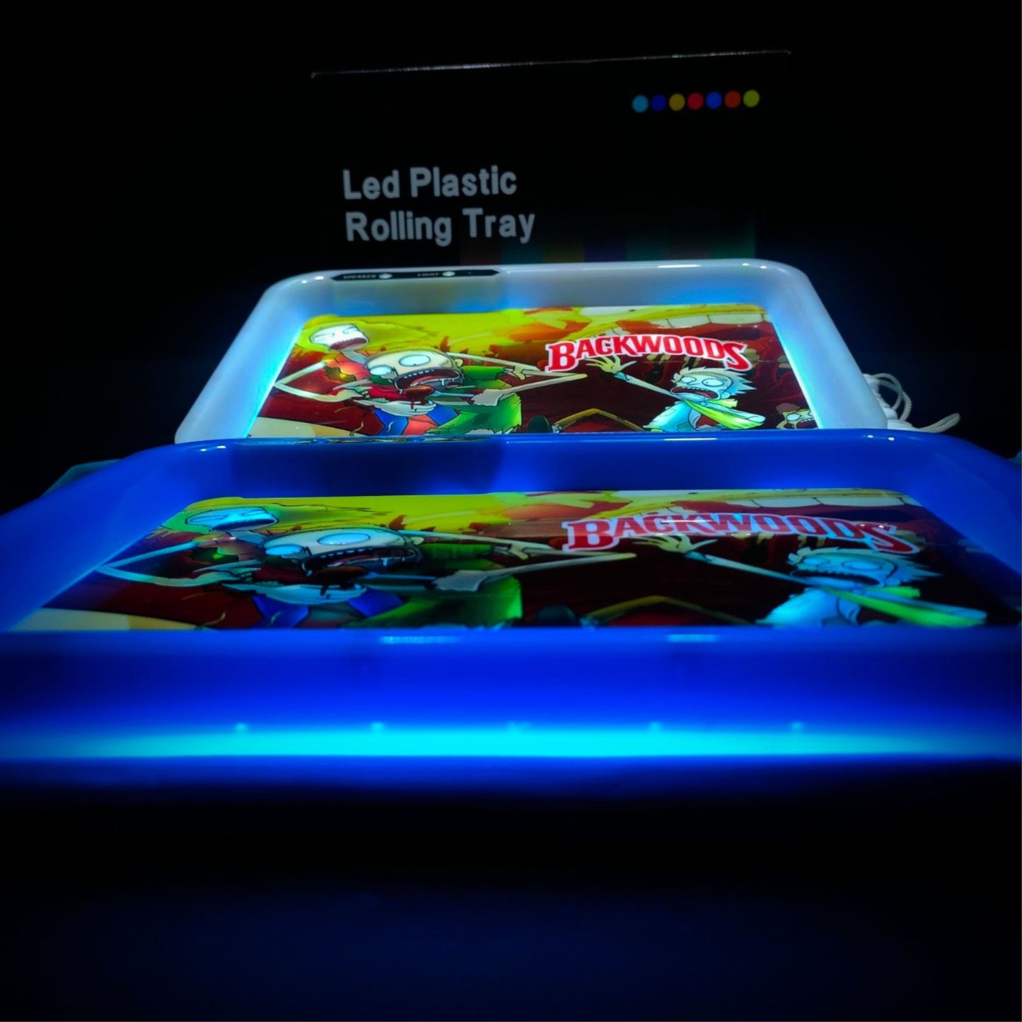 TRAY | LED BACKWOODS MUSIC BLUETOOTH TRAY GLOW IN THE DARK PARTY TRAY