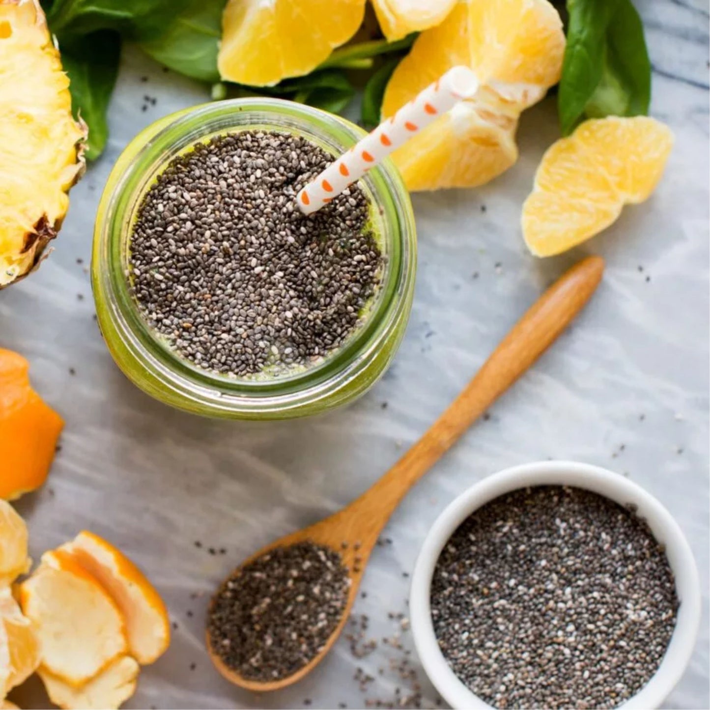 HEALTHY CHOICE | SUPERFOOD - ORGANIC CHIA SEEDS TOGO - เมล็ดเจีย ออร์แกนิค ทูโก ขนาด 100 กรัม