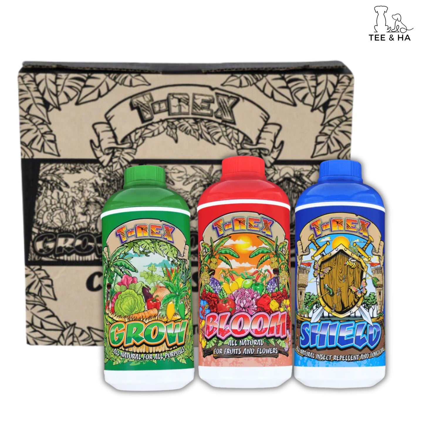 T-REX GROW SOLUTION TRIO SET