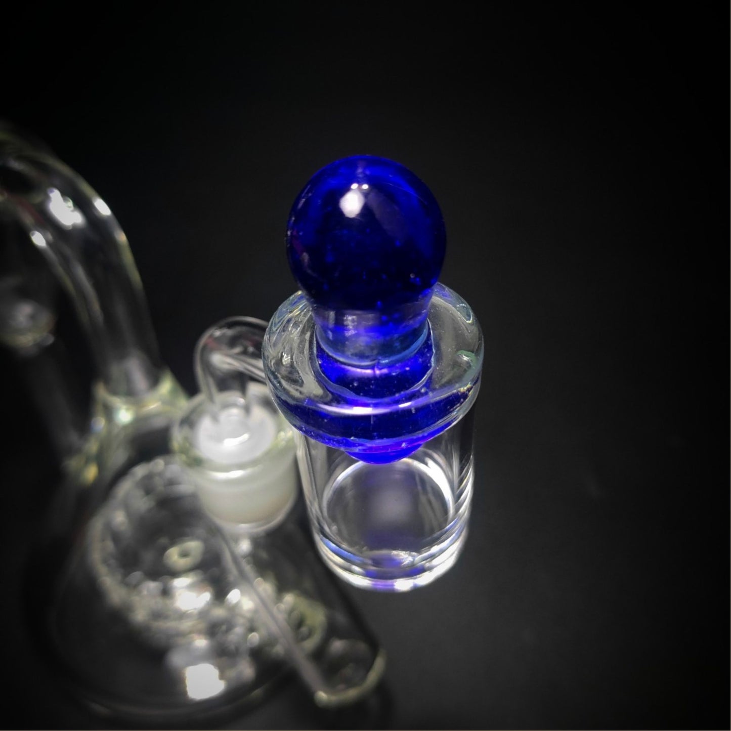 CARB CAP | PINBALL QUARTZ CAP 12.5 MM INNER DIAMETER 26.5 MM WIDEST DIAMETER