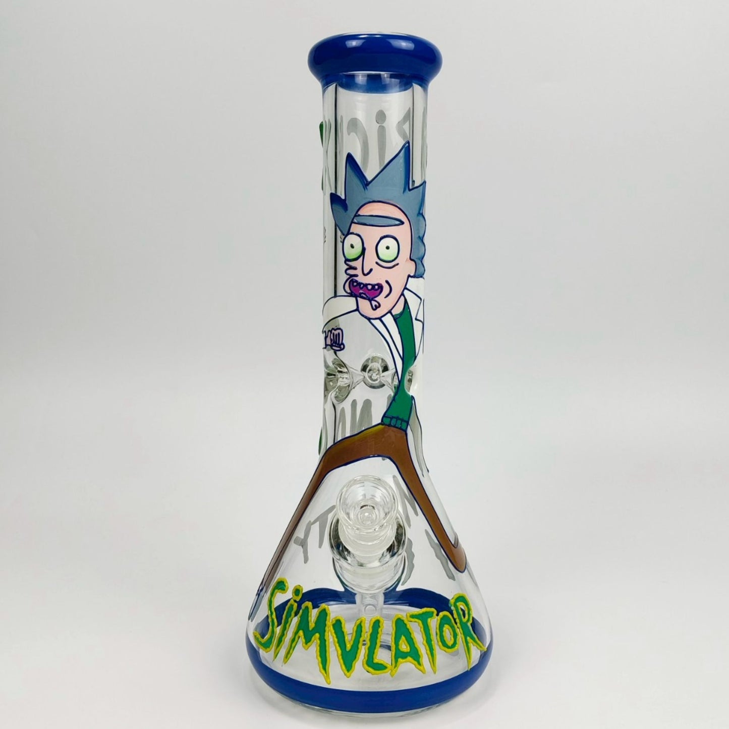 Glass Bong | 3D RICK AND MORTY 12.5 INCH #11
