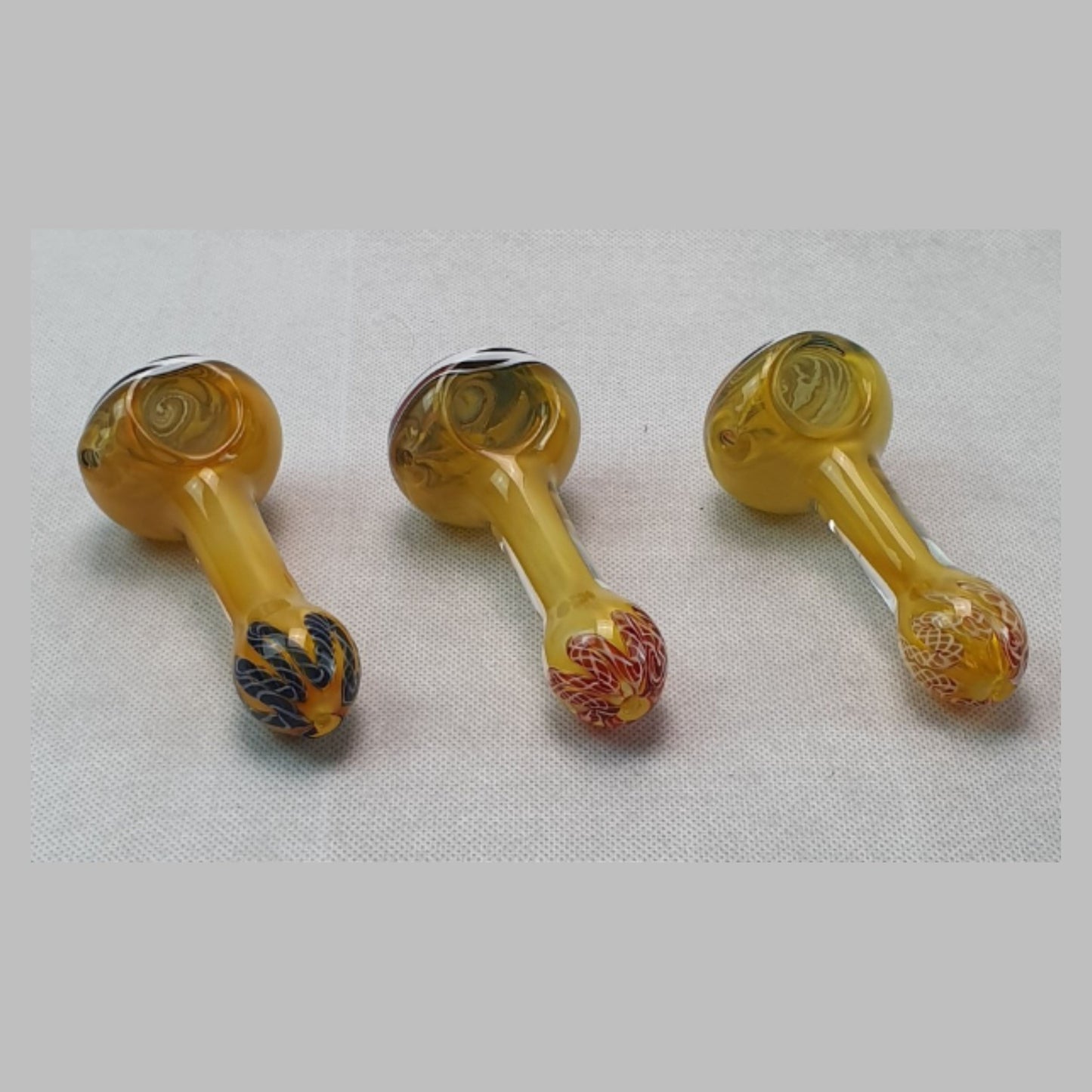 PIPE | DAZED CLASSIC SPOON YELLOW PIPE 4 INCH