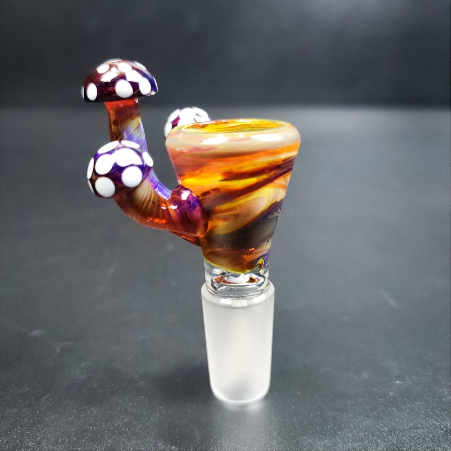 GLASS BOWL | MINI MUSHROOM BOWL 14MM