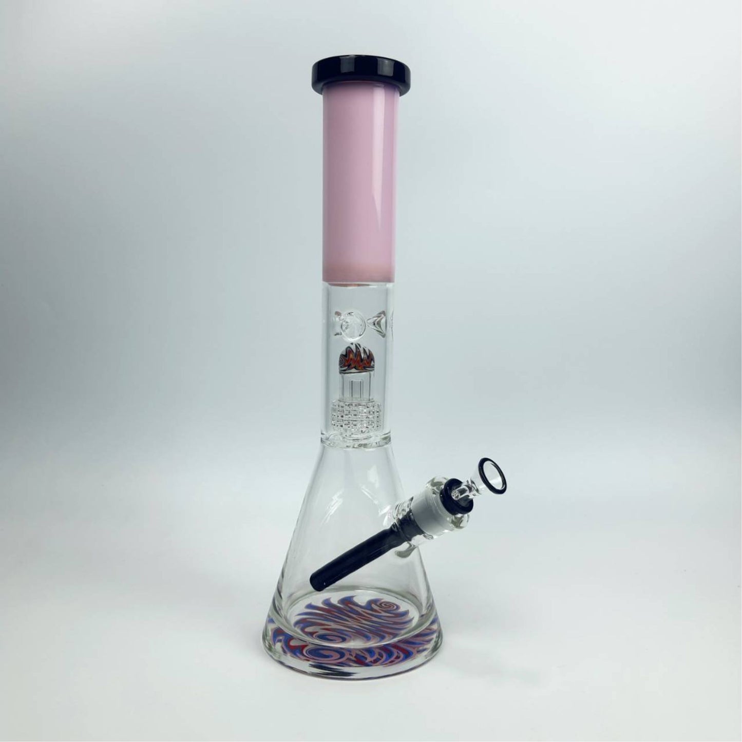 Glass Bong | DAZED WIGWAG BEAKER 16 INCH 9MM WITH PERCOLATOR