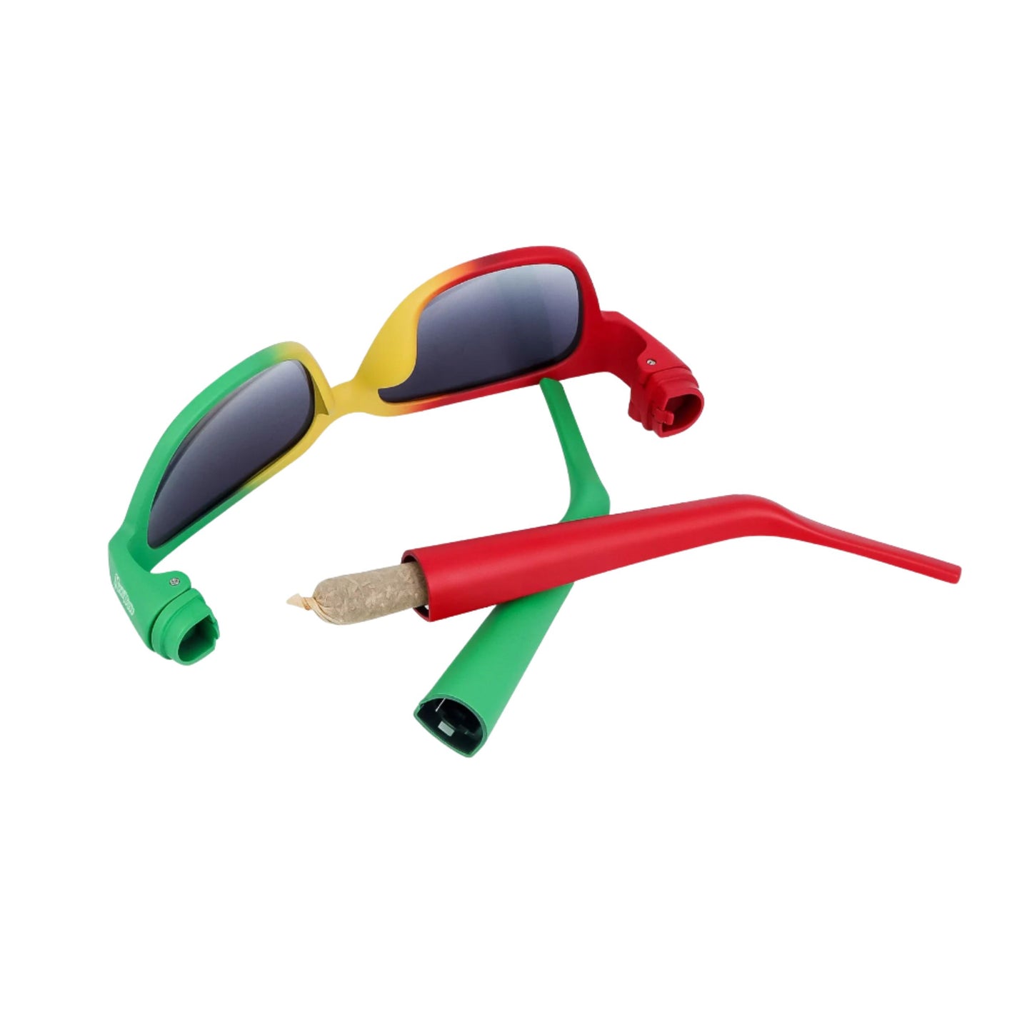 HONEYPUFF SUNGLASSES WITH HIDDEN STORAGE