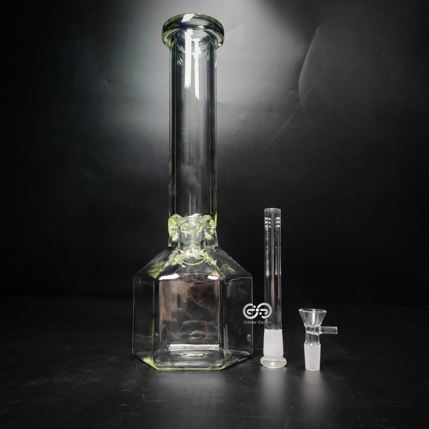 Glass Bong | HEXAGON BONG 14 INCH