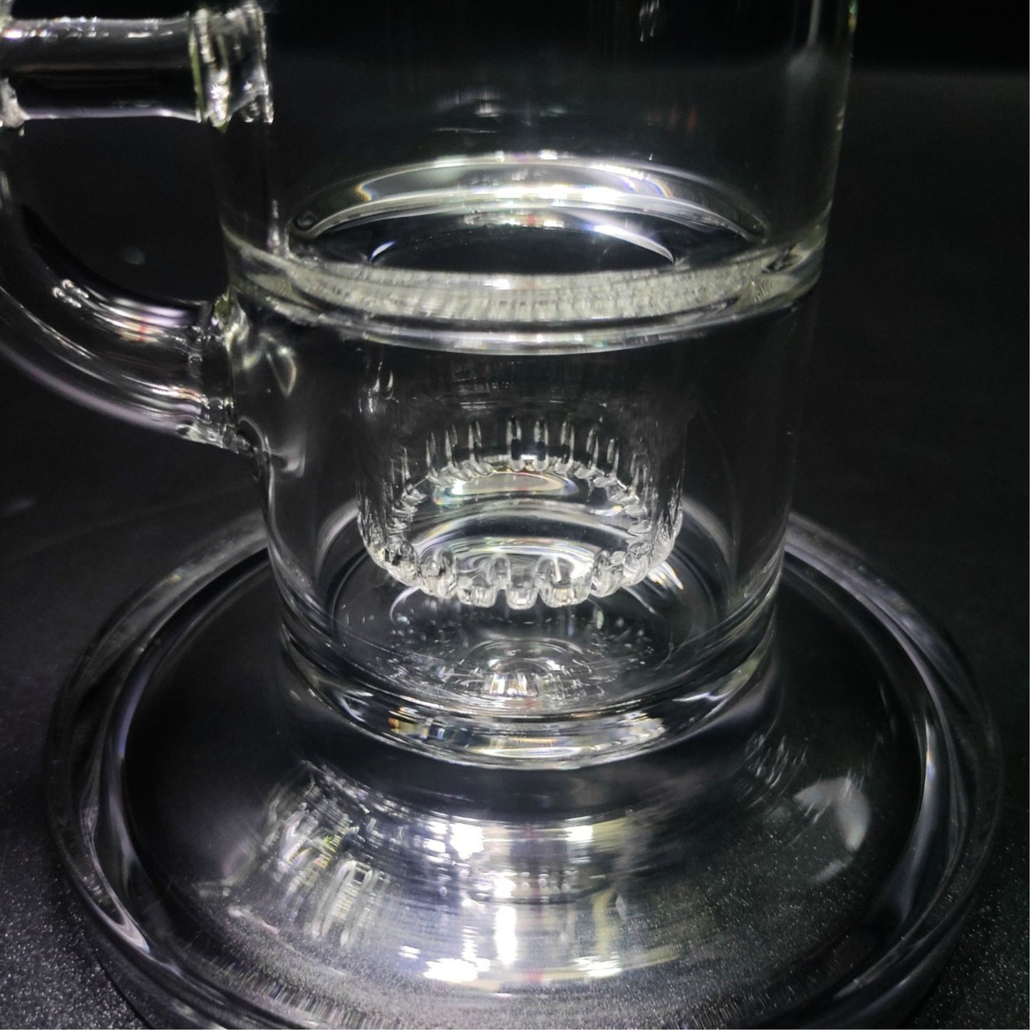 Glass Bong | SCIENTIST VENTILATOR PERC BUBBLER 9 INCH