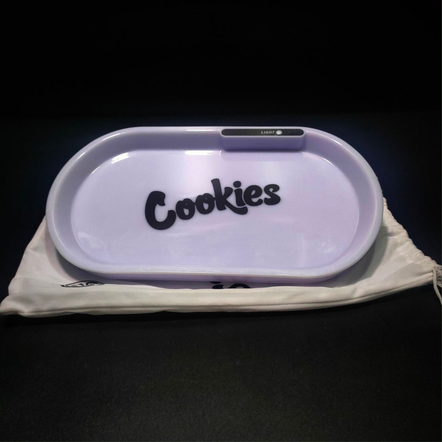 TRAY | LED COOKIES RECHARGEABLE TRAY GLOW IN THE DARK PARTY TRAY