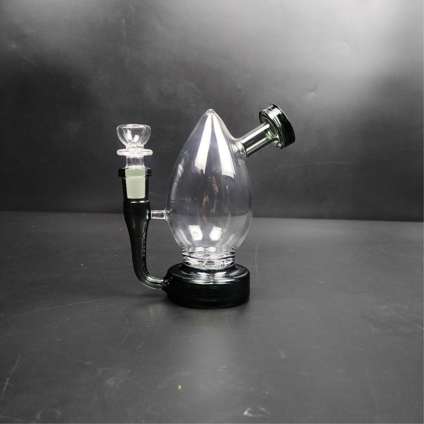 Glass Bong | PHOENIX DROPLET OIL RIG 6 INCH WITH TURBINE PERCOLATOR