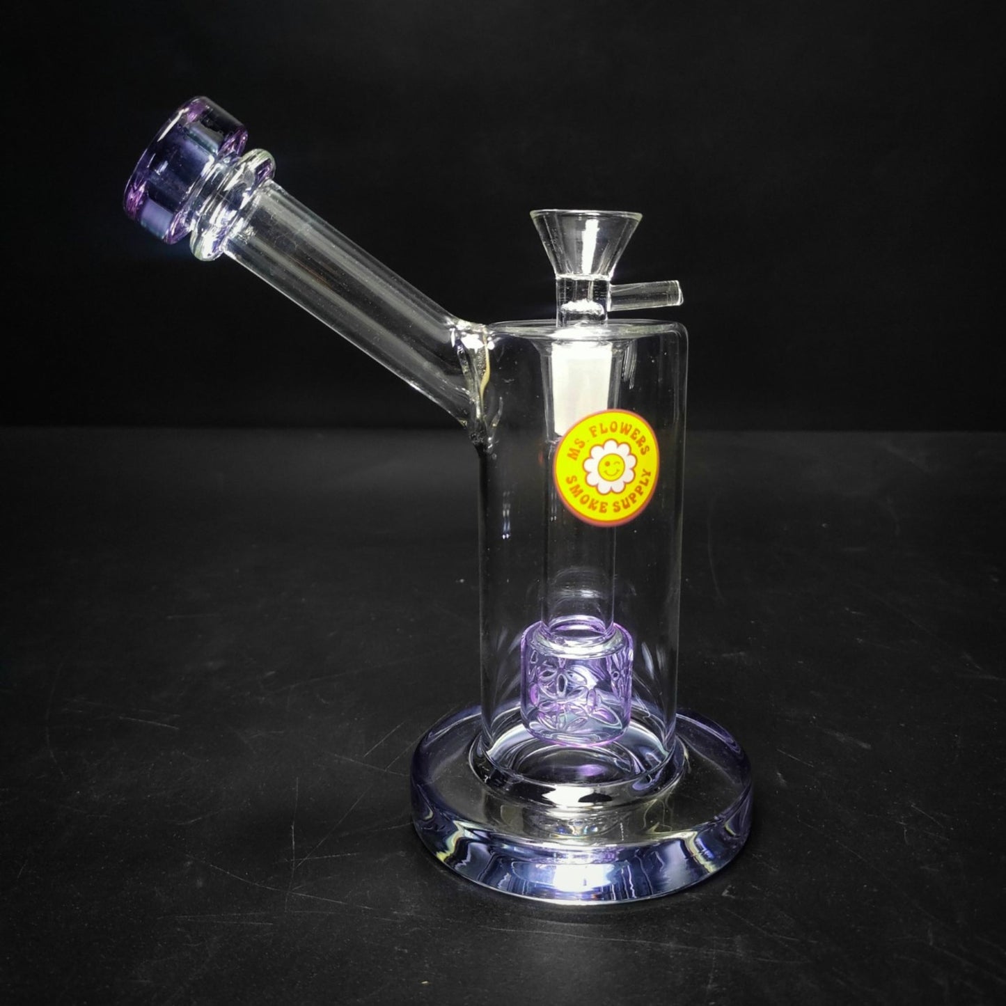 GLASS BONG | MS.FLOWERS BARREL BUBBLER 7 INCH