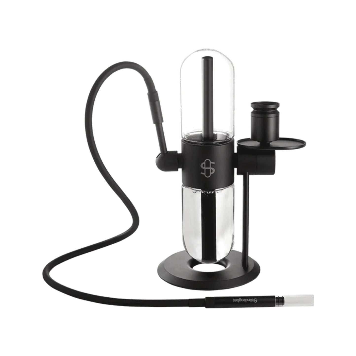 GLASS BONG | STUNDEN PORTABLE SMOKER GUN HANDHELD SMOKE INFUSER GRAVITY