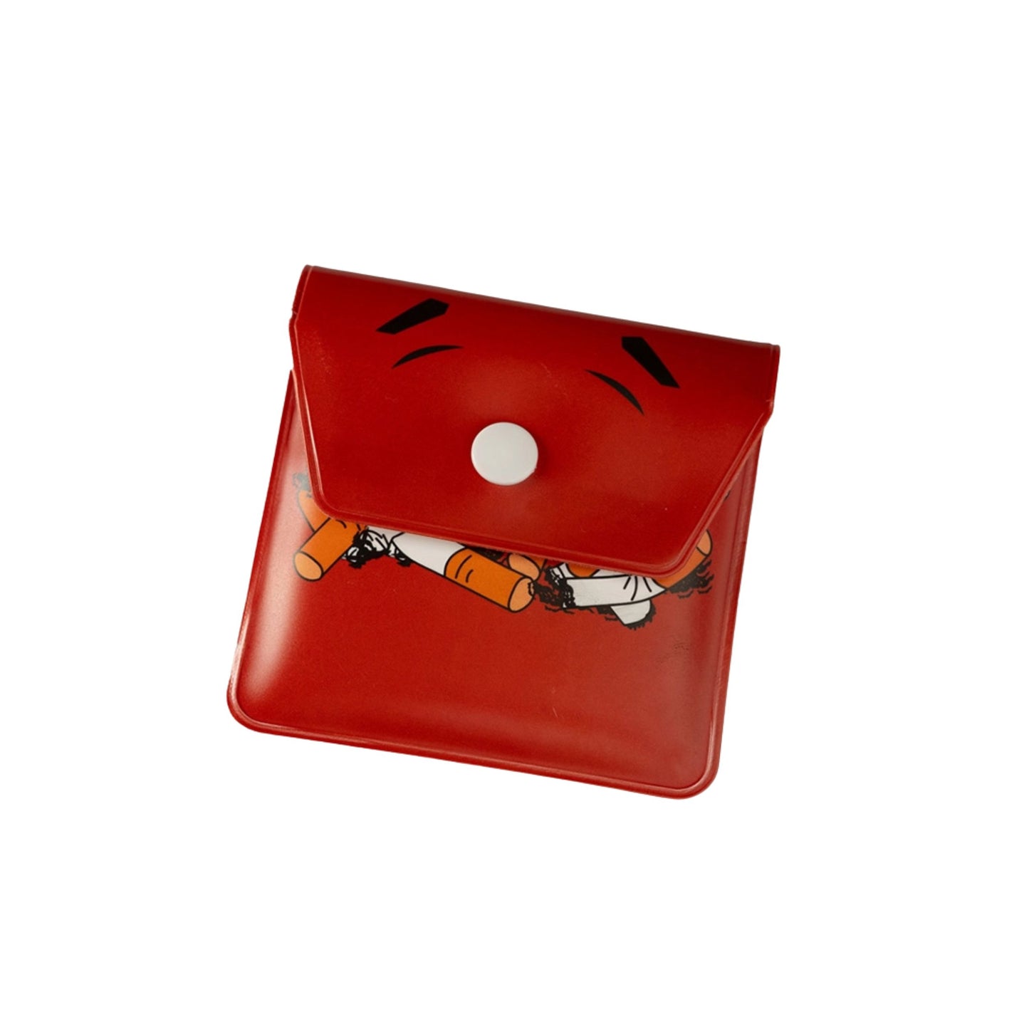 STUBB PORTABLE ASHTRAY POUCH SIZE : 8x8 CM