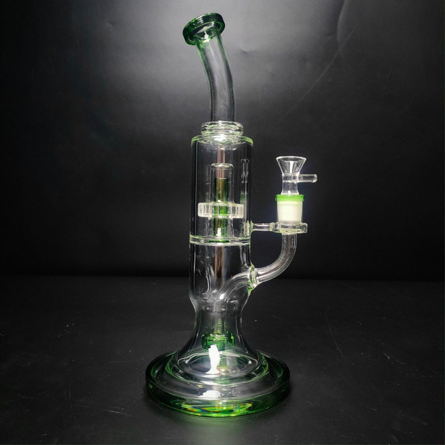 Glass Bong | EMPTY SCIENTIST STRAIGHT 12 INCH WITH DOUBLE MATRIX PERC