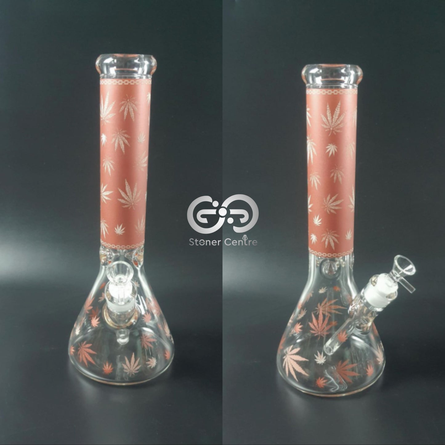 Glass Bong | MJ BEAKER GLOW IN THE DARK 14 INCH