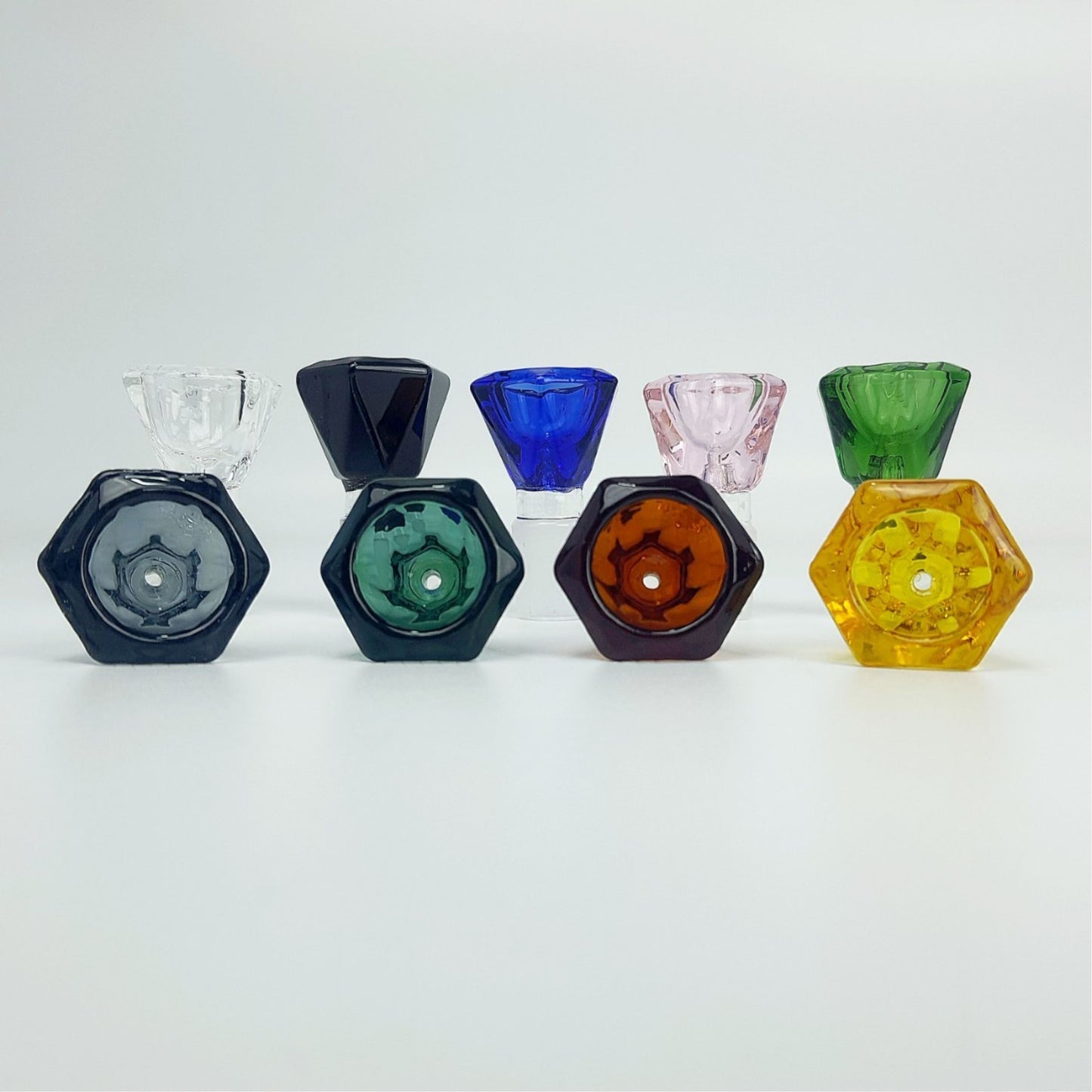 GLASS BOWL | HEXAGON BOWL 14 & 18MM