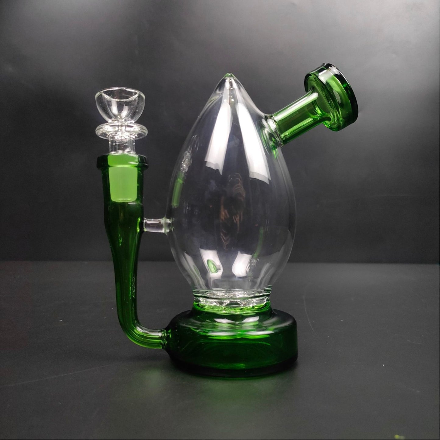 Glass Bong | PHOENIX DROPLET OIL RIG 6 INCH WITH TURBINE PERCOLATOR