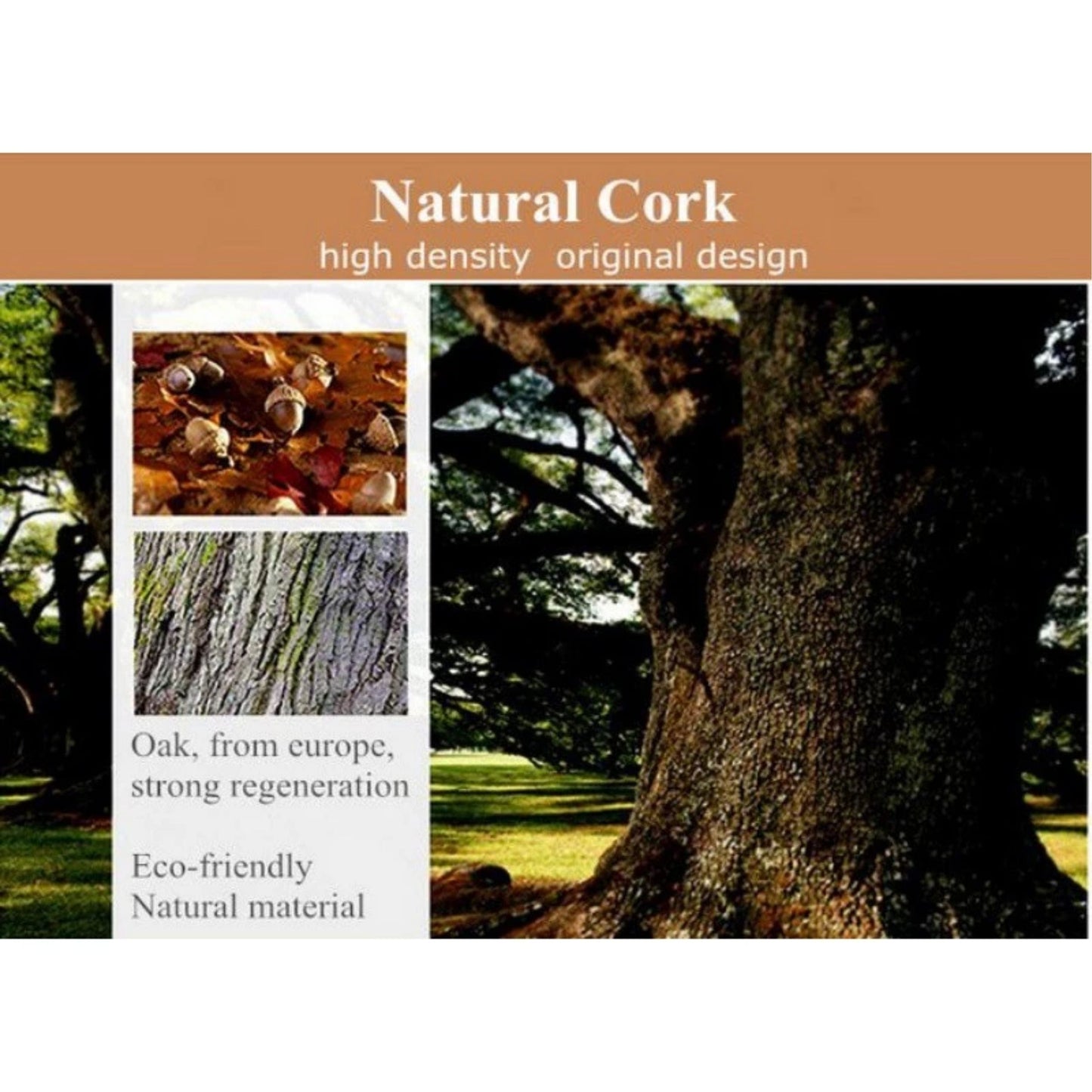 CORK YOGA BLOCK SIZE: 16CM X 8CM X 22.5CM