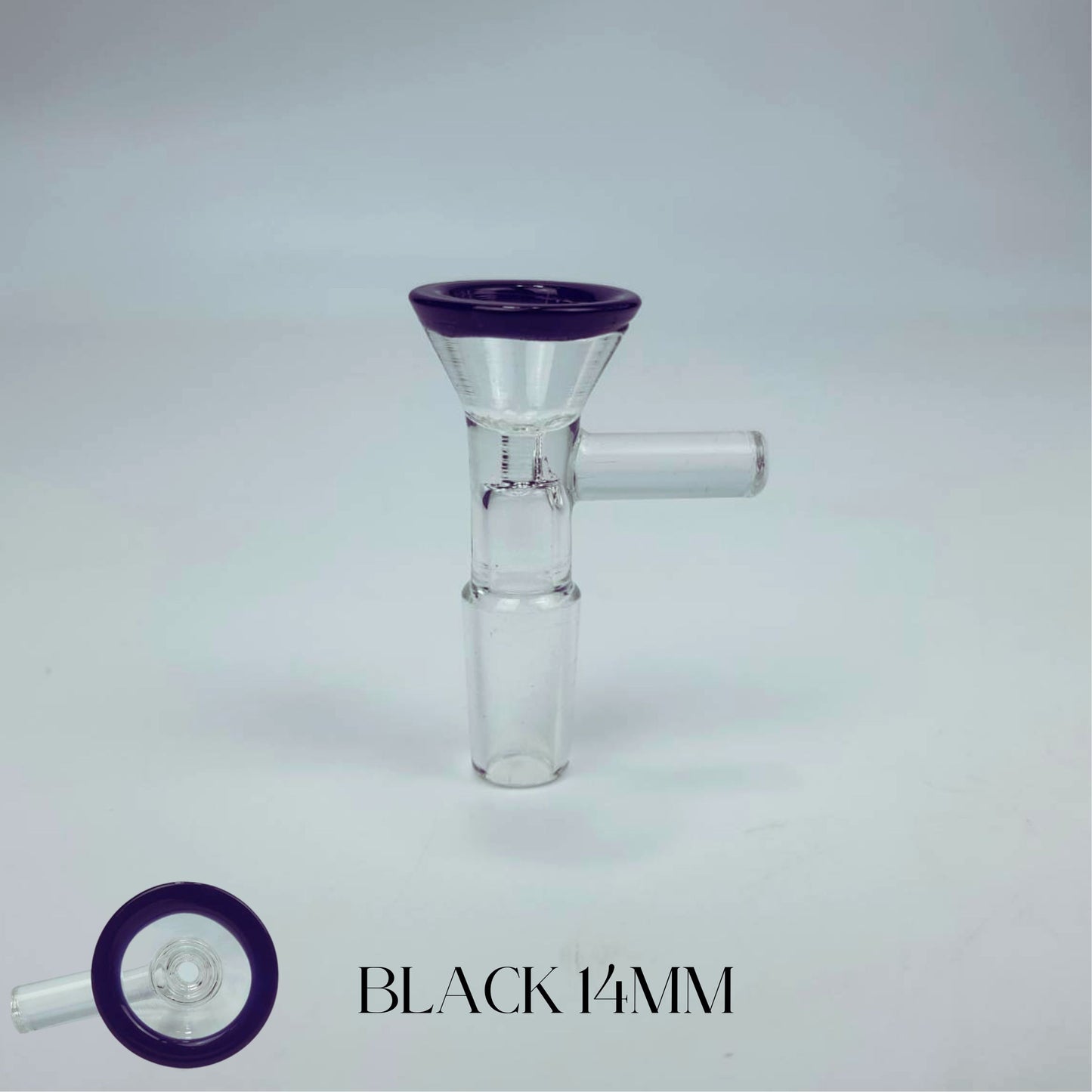 GLASS BOWL |  COLORFUL TOP BOWL 14MM