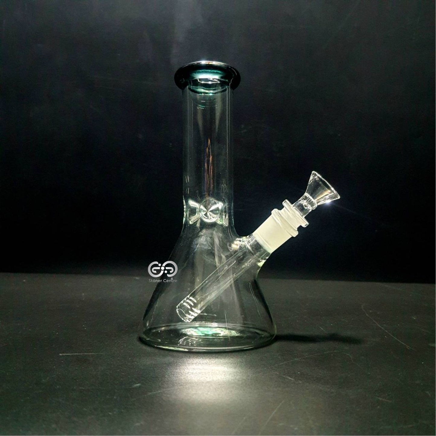 Glass Bong | WP310 COLORFUL MOUTHPIECE BEAKER MINI GLASS BONG 8 INCH