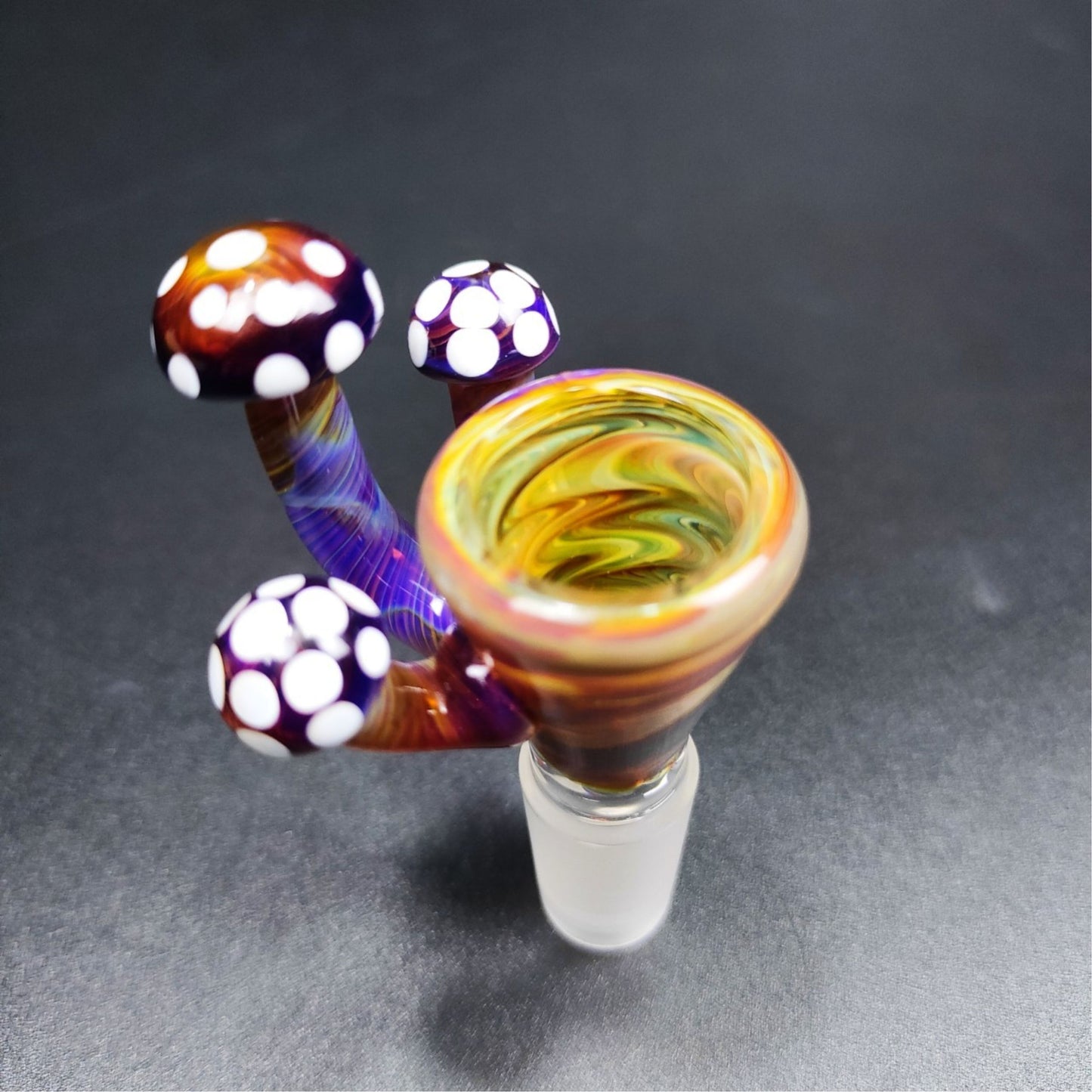 GLASS BOWL | MINI MUSHROOM BOWL 14MM