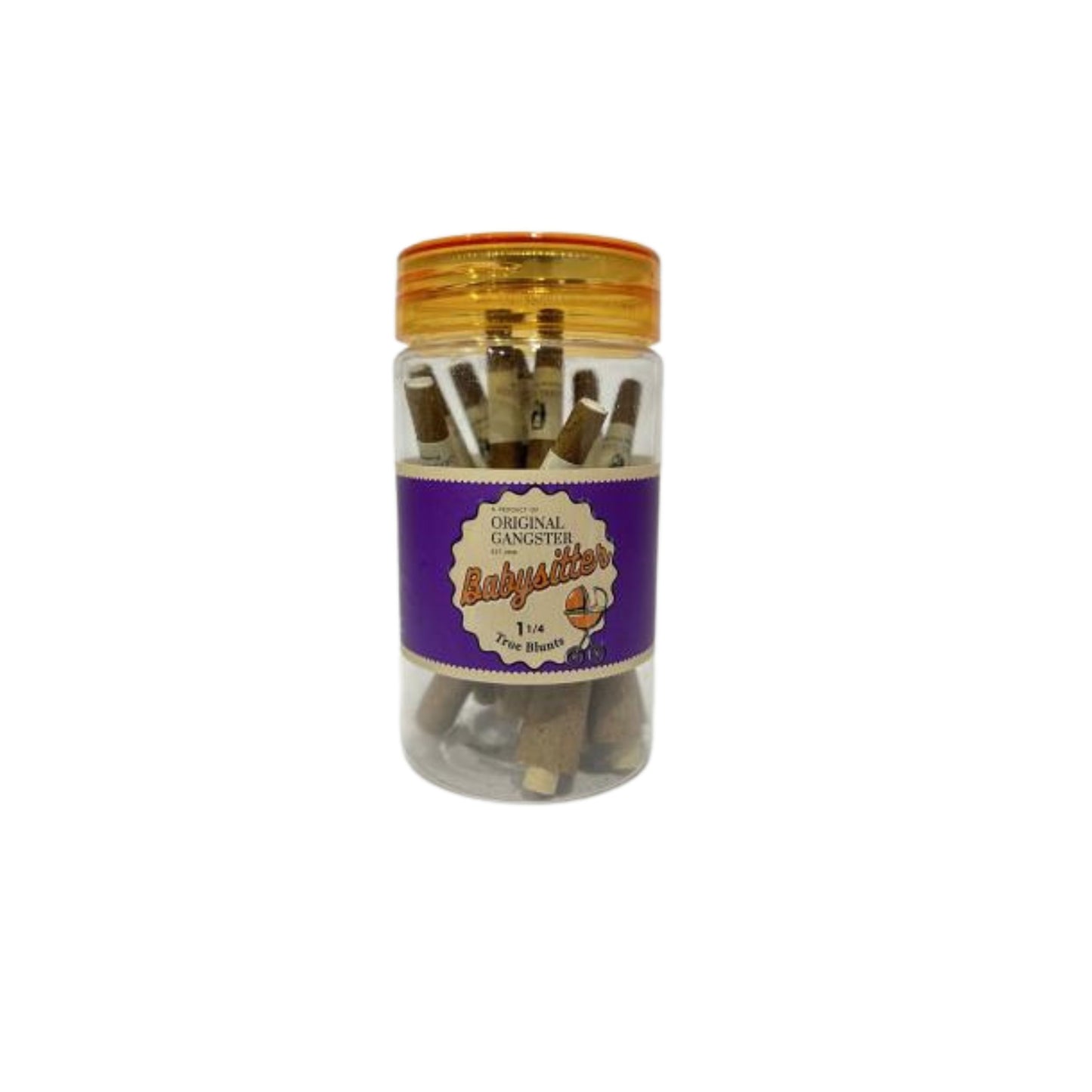 ROLLING PAPER | ORIGINAL GANGSTER BLUNT CONE JAR HEMP 1 1/4"