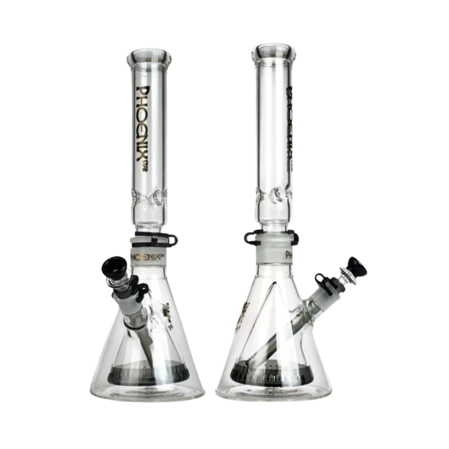 Glass Bong | Phoenix Double Walled Beaker Lego 18 Inch No Glycerin