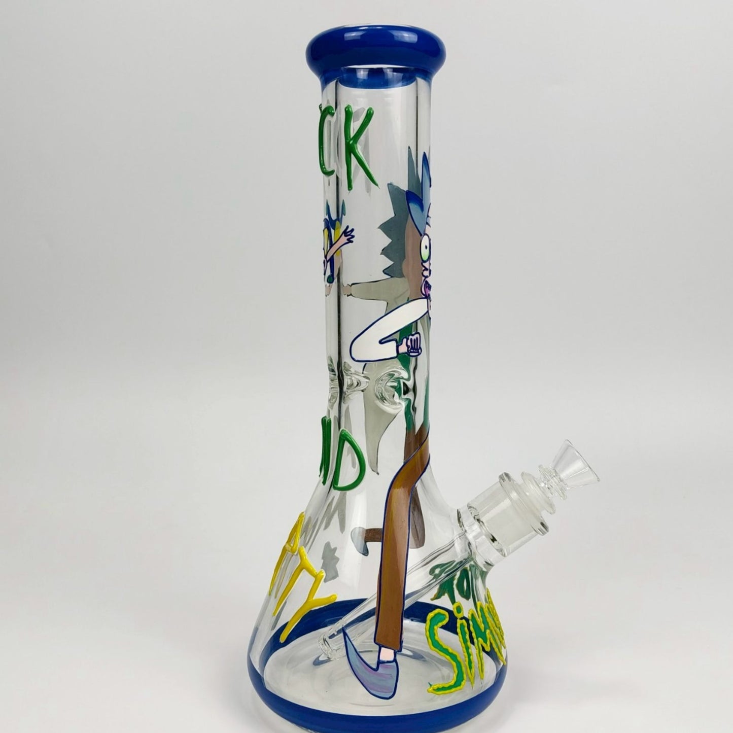 Glass Bong | 3D RICK AND MORTY 12.5 INCH #11