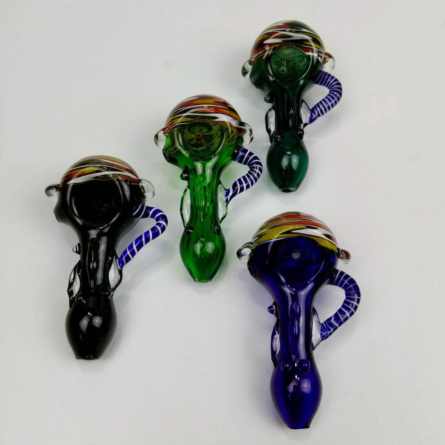 PIPE | DAZED HEAD WITH HORNS 3.5 INCH