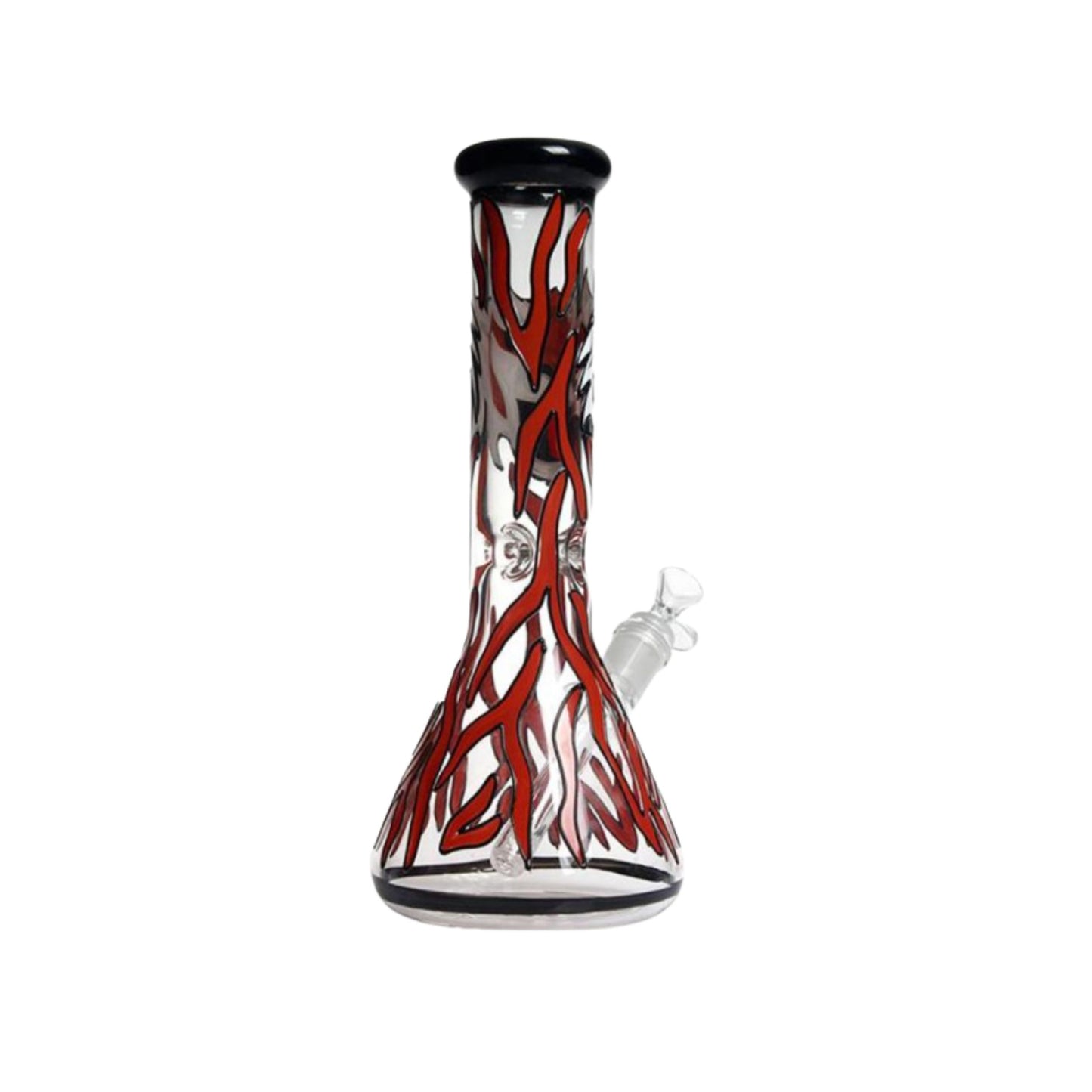 Glass Bong | RED TIGER BEAKER 13.5 INCH