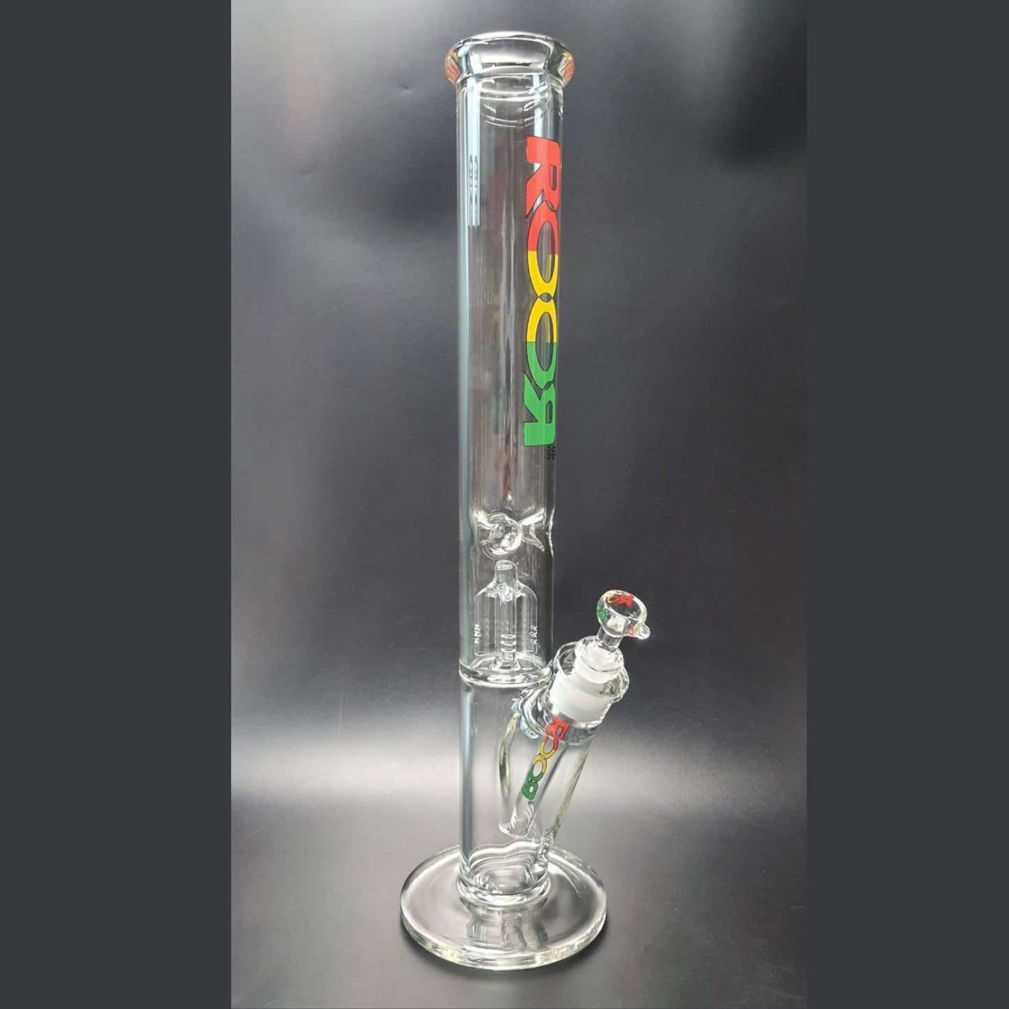 Glass Bong | ROOR TECH STRAIGHT WITH 4-ARM PERCOLATOR 18 INCH