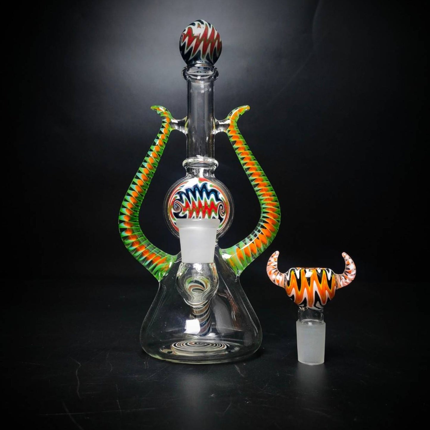 Glass Bong | WILD BUFFALO GLASS BONG 9.5 INCH