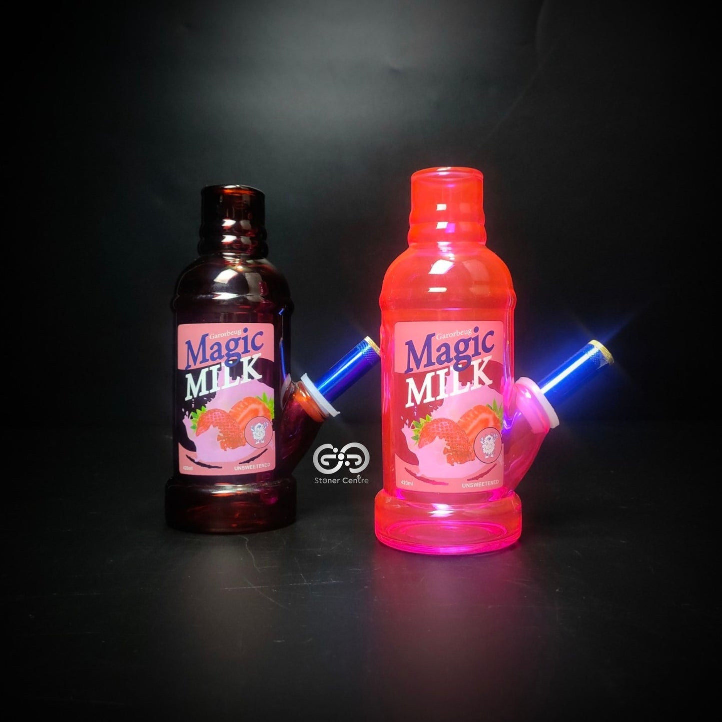 Glass Bong | MAGIC MILK GLASS SMOKING WATER PIPE 7.5 INCH