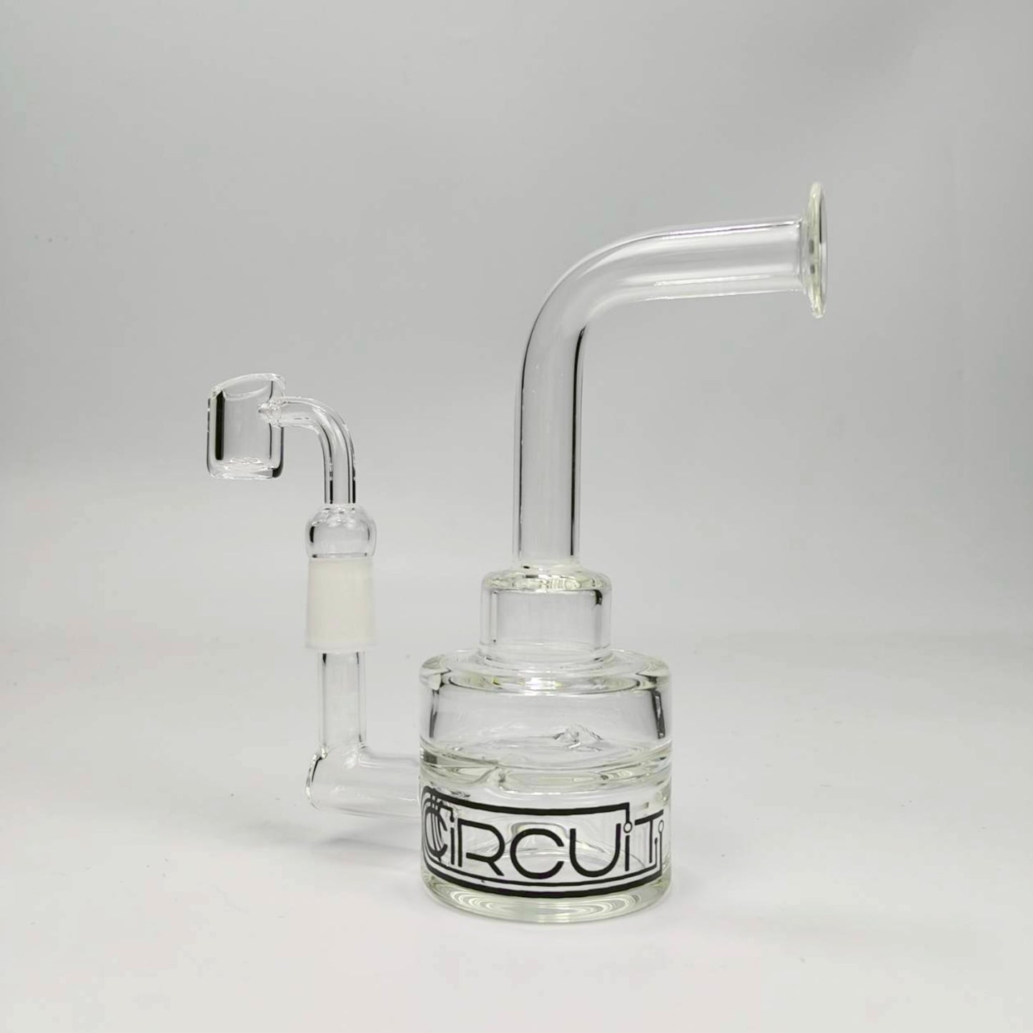 Glass Bong | GRAV CIRCUIT OIL RIG WITH 4MM QUARTZ NAIL 7 INCH