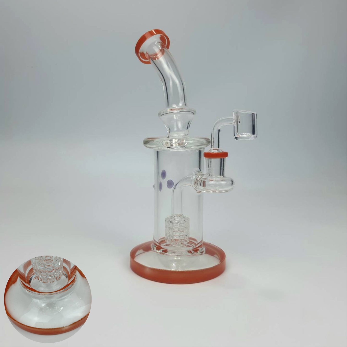 GLASS BONG | THE WATCHER 9.5 INCH WITH MATRIX PERCOLATOR