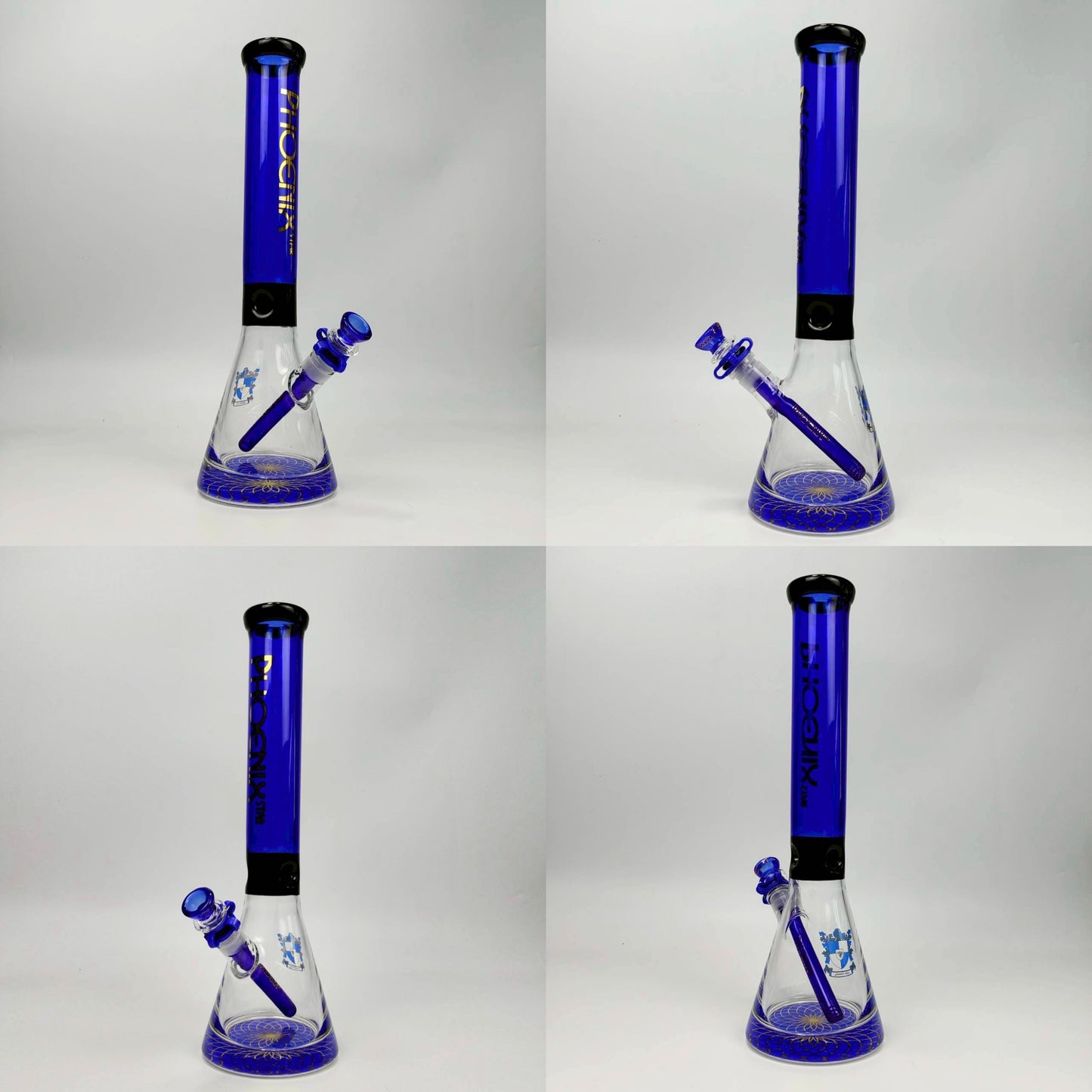 Glass Bong | PHOENIX STAR BEAKER WITH ICE NOTCH 16 INCH
