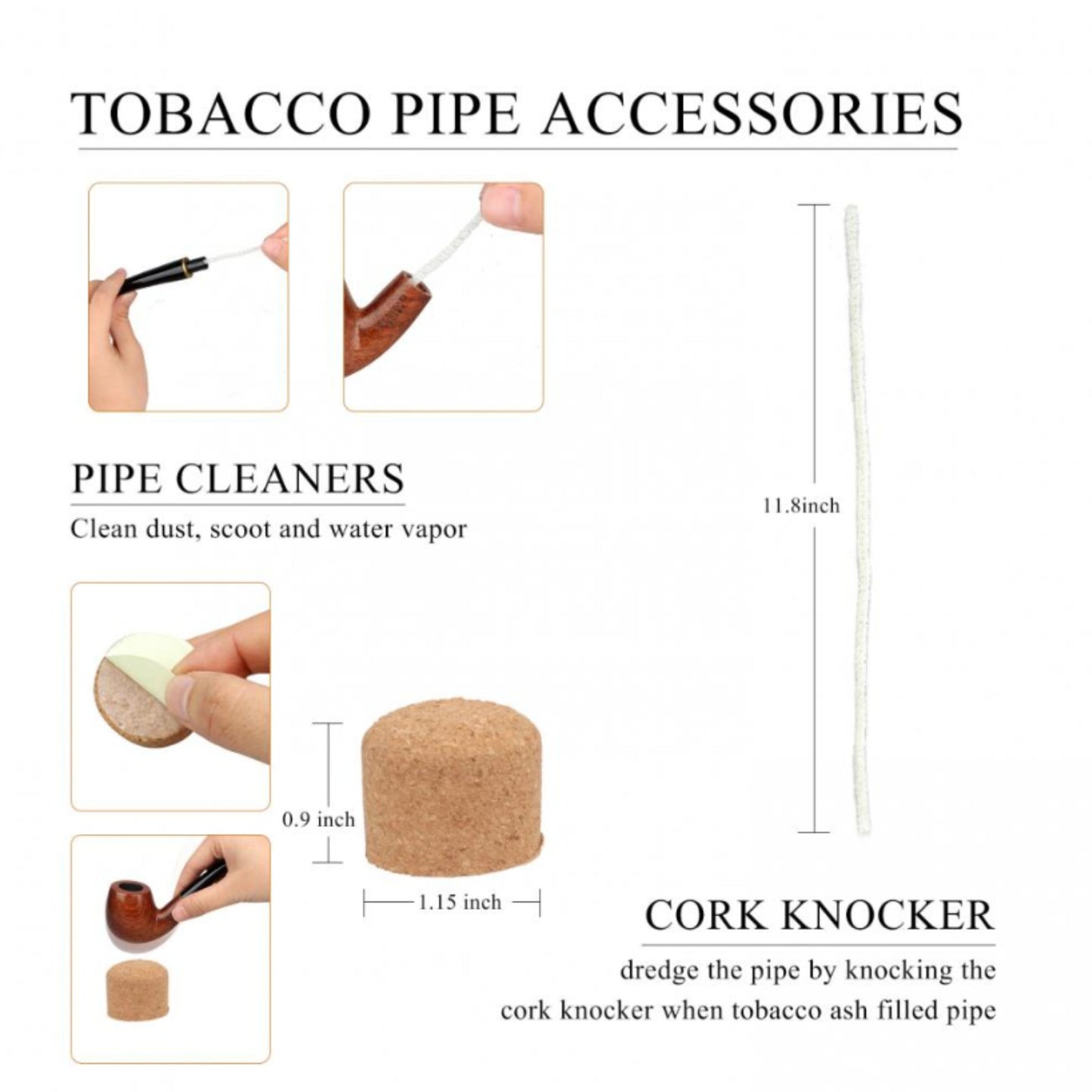 PIPE | FIREDOG - TZ07 2 IN 1 WOODEN PIPE