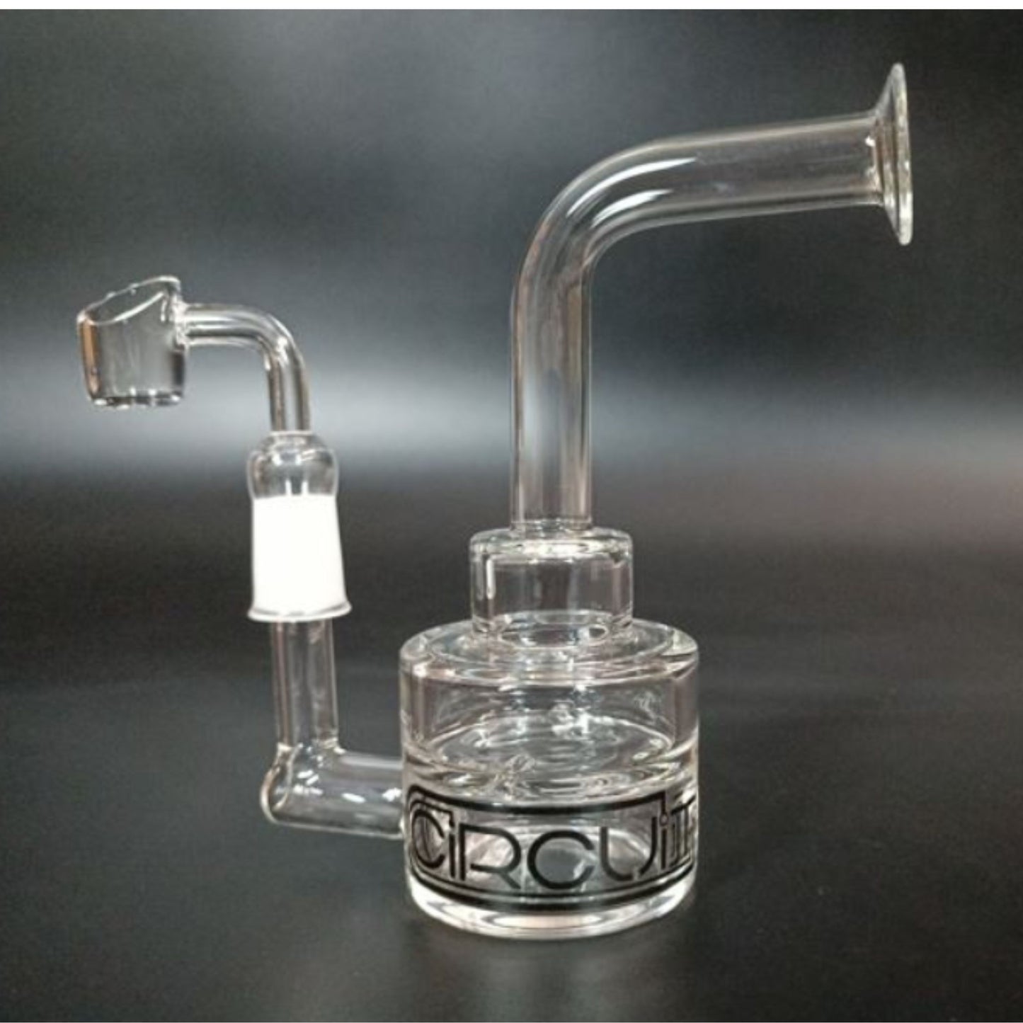 Glass Bong | GRAV CIRCUIT OIL RIG WITH 4MM QUARTZ NAIL 7 INCH