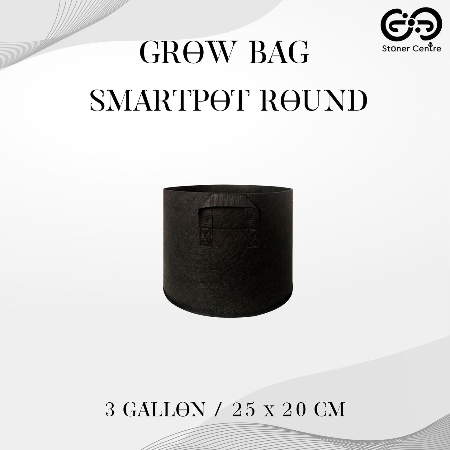 GROW BAG | SMARTPOT ROUND 3 GALLON