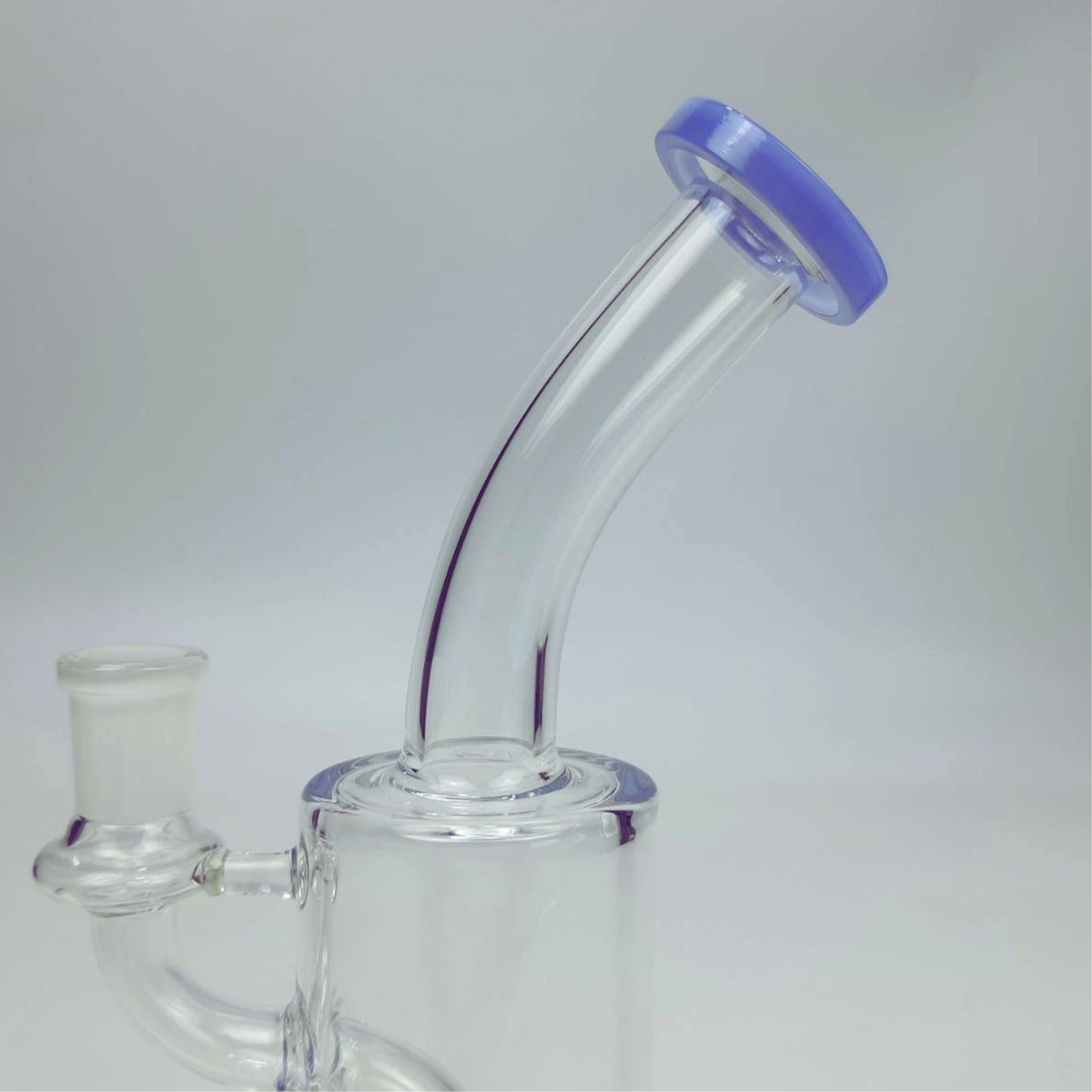 GLASS BONG | RECYLER STRAIGHT RIG 14MM JOINT WITH BIRD CAGE MATRIX PERCOLATOR 8.5 INCH THICKEN BASE