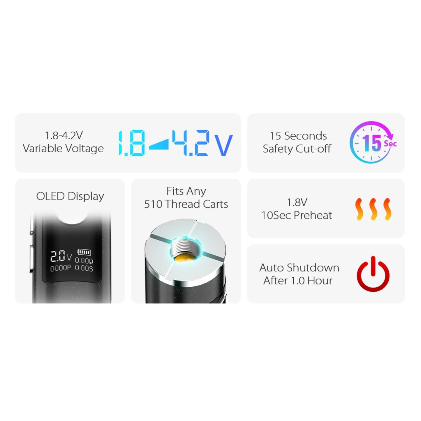 YOCAN | ARI 2.0 MINI / 510 CARTRIDGE