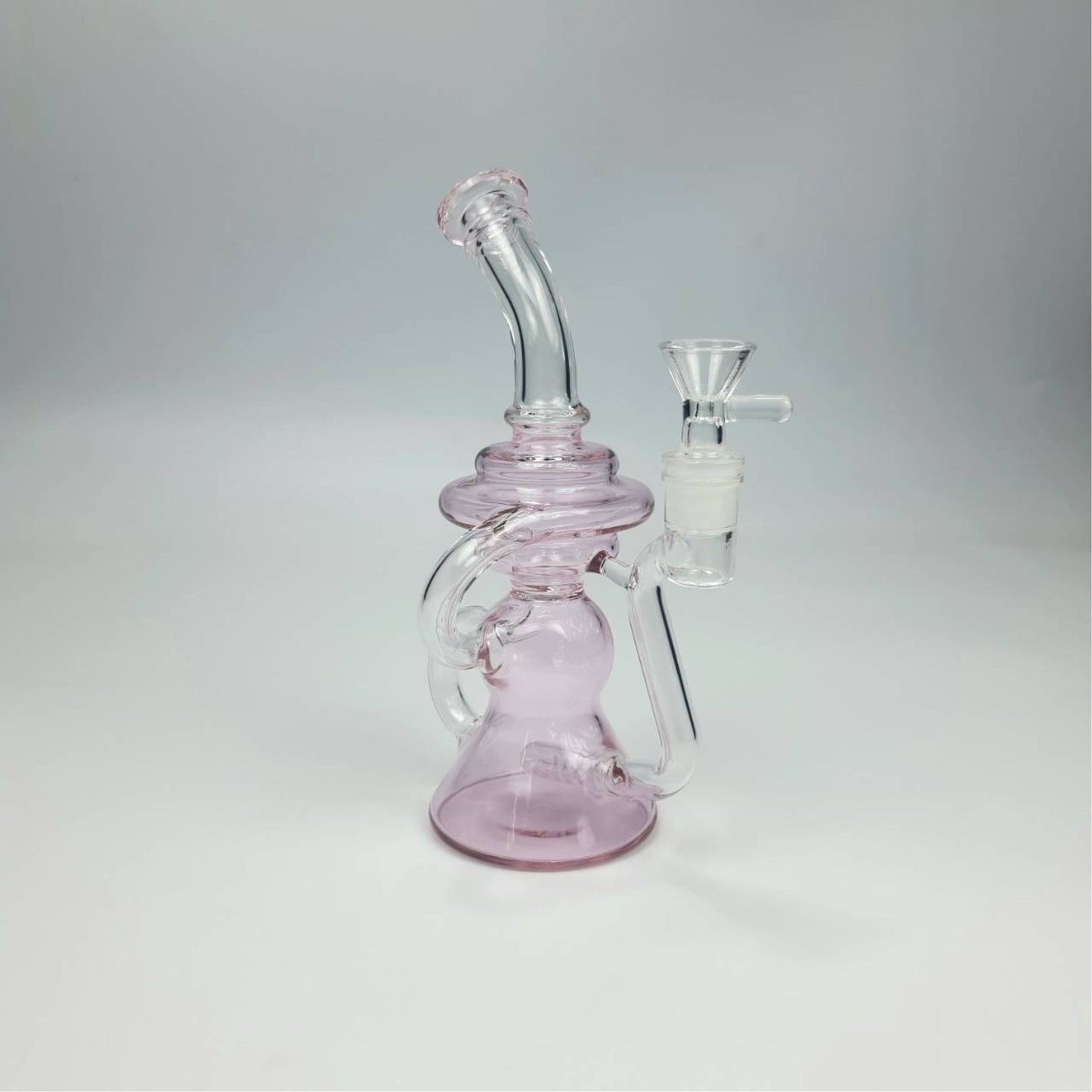 GLASS BONG | THE MAGICIAN RECYCLER RIG 8 INCH WITH INLINE PERC