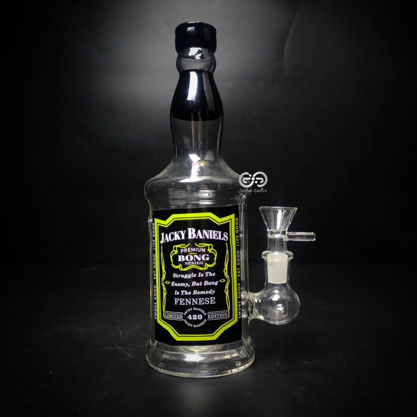 Glass Bong | JACKY BANIELS BONG PREMIUM SERIES WITH PERCOLATOR 9 INCH