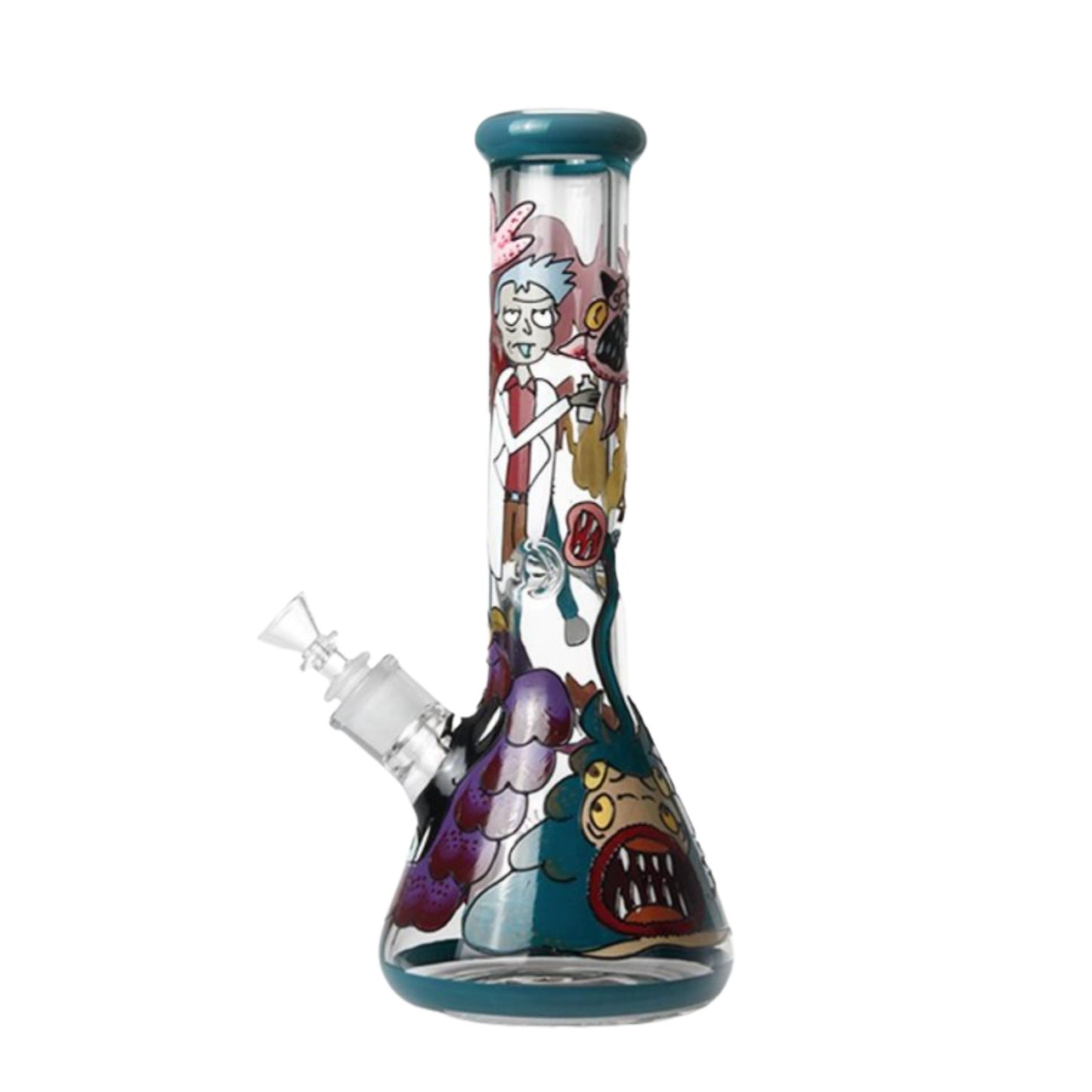 Glass Bong | RICK AND MORTY GLOW IN THE DARK  12.5 INCH #3