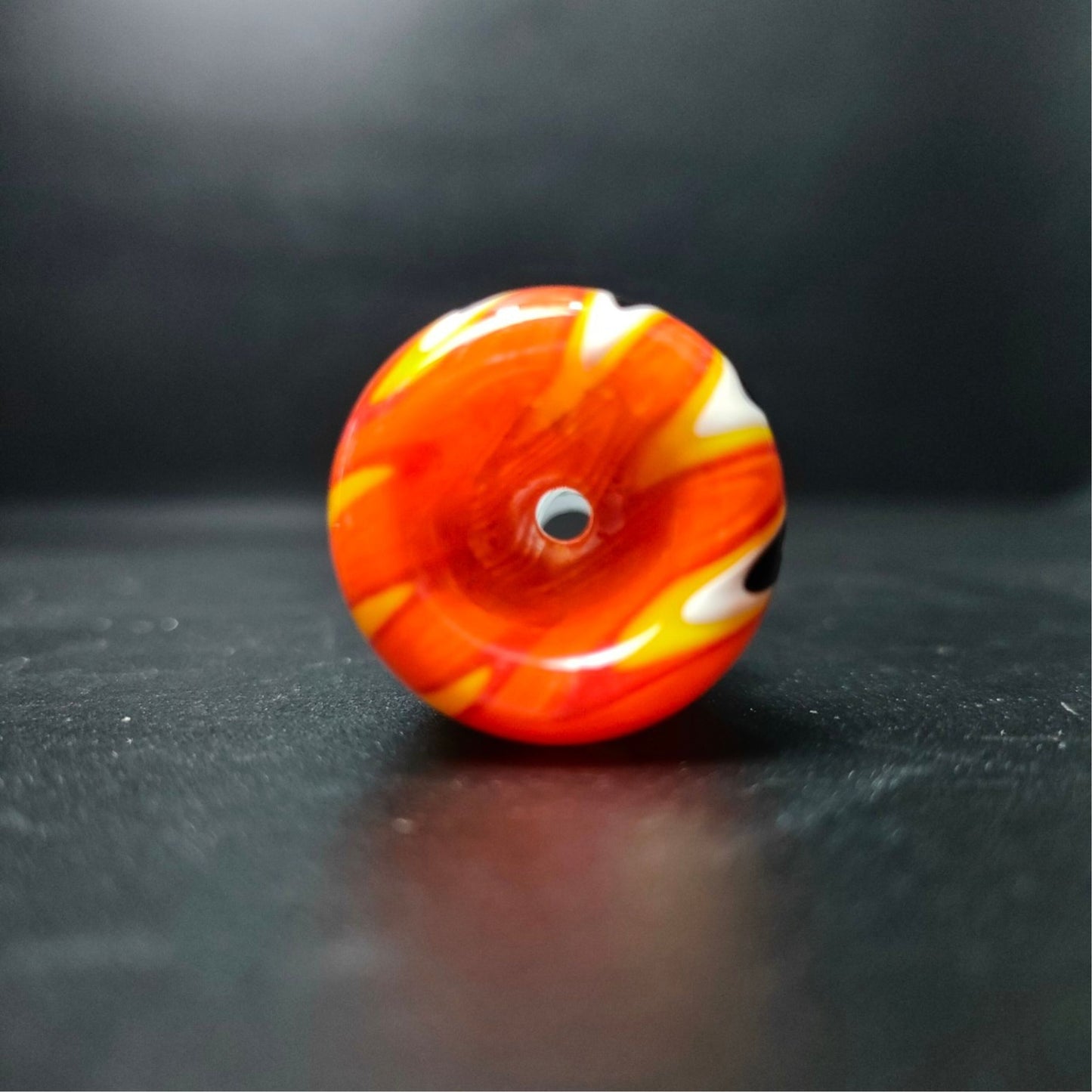 GLASS BOWL | PSYCHEDELIC BARBERSHOP LIGHT BOWL 14 MM