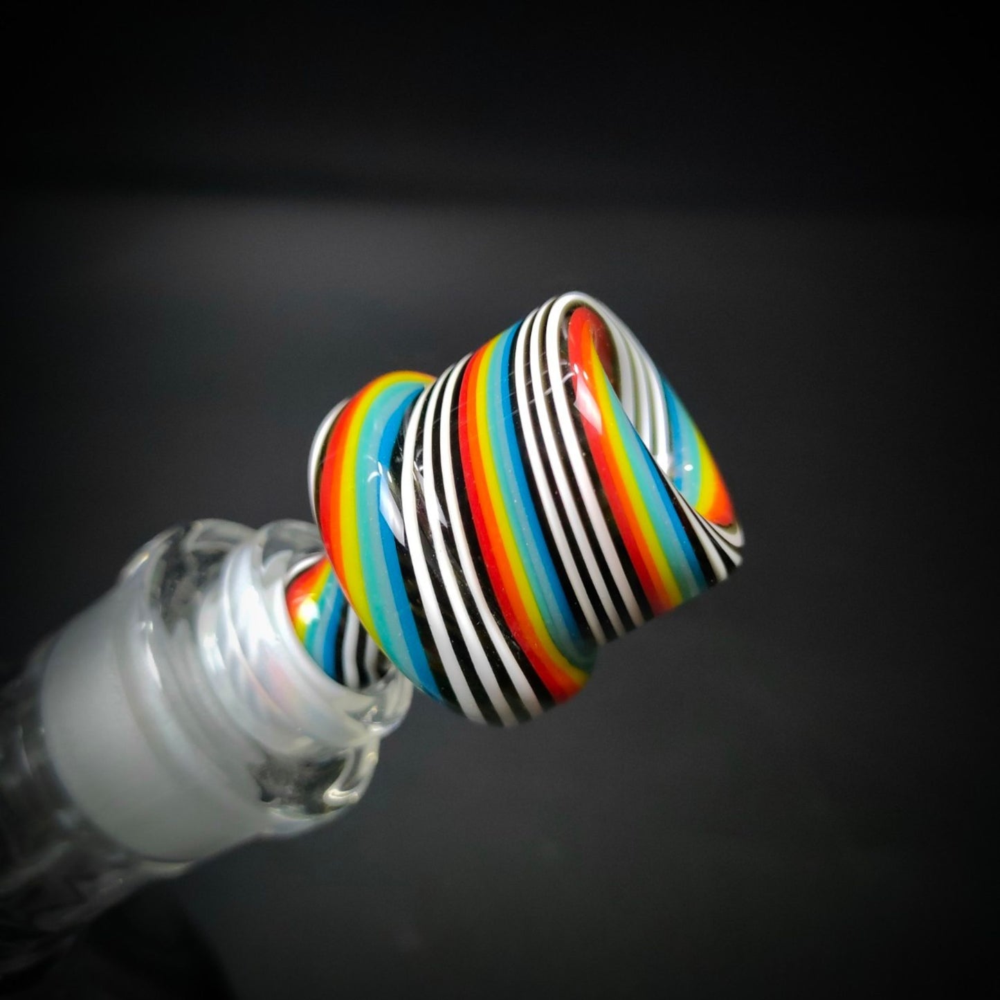 GLASS BOWL | TWISTY RETRO BOWL 14 MM